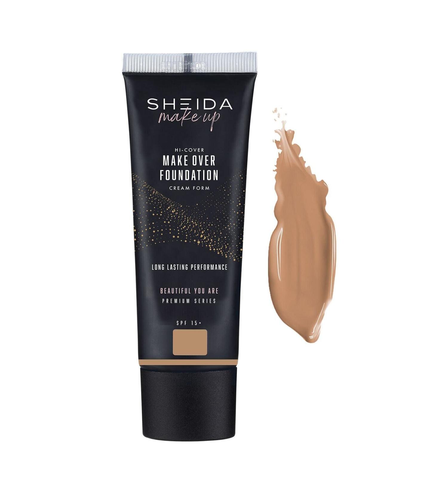 Sheida Make Over Cream Foundation No:50 - Buy Online on GoSupps.com