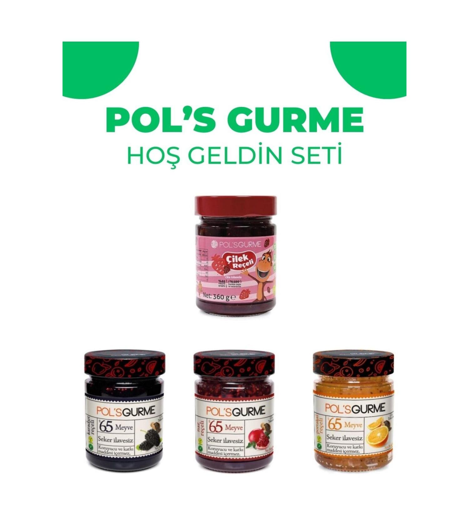 Pol's Gourmet Welcome Set of 4 0 Sugar Sweetened with Dates. - Buy Online on GoSupps.com