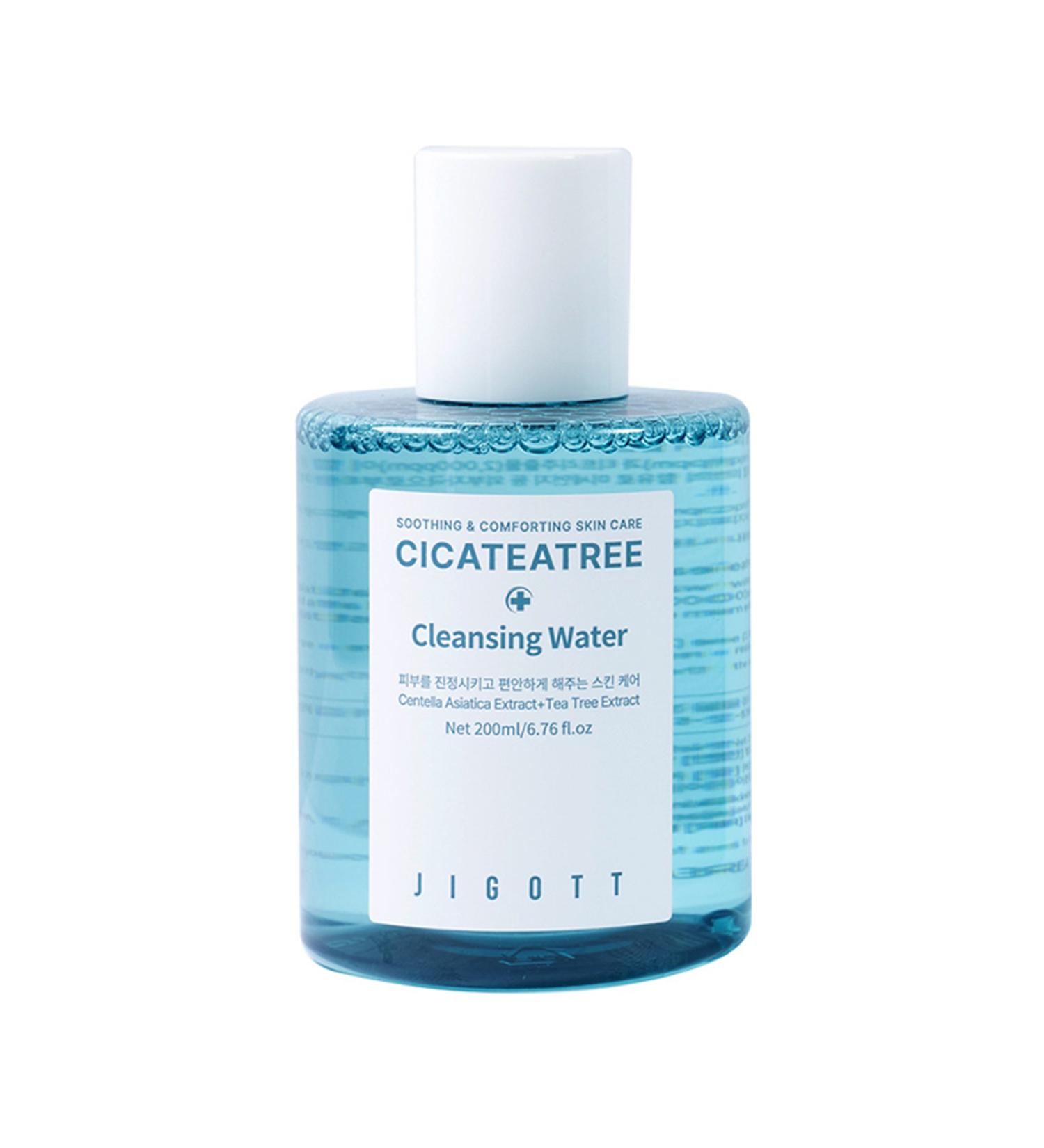 Jigott Cica and Tea Tree Cleansing Water 200 ML