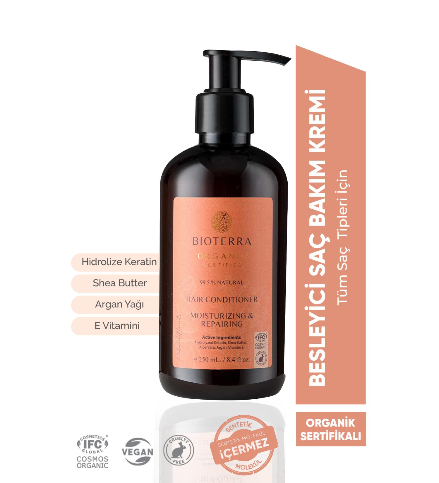 Bioterra Organic Conditioner Mois Repairing 250m - Buy Online on GoSupps.com