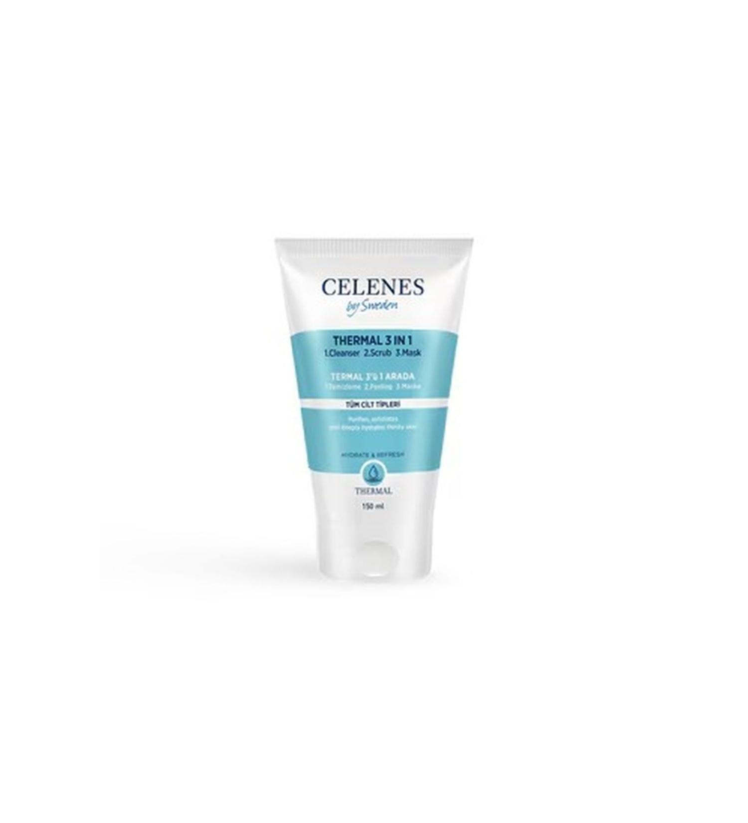 Celenes by Sweden Herbal Purifying Revitalizing Skin Renewing Facial Cleanser 150 ml