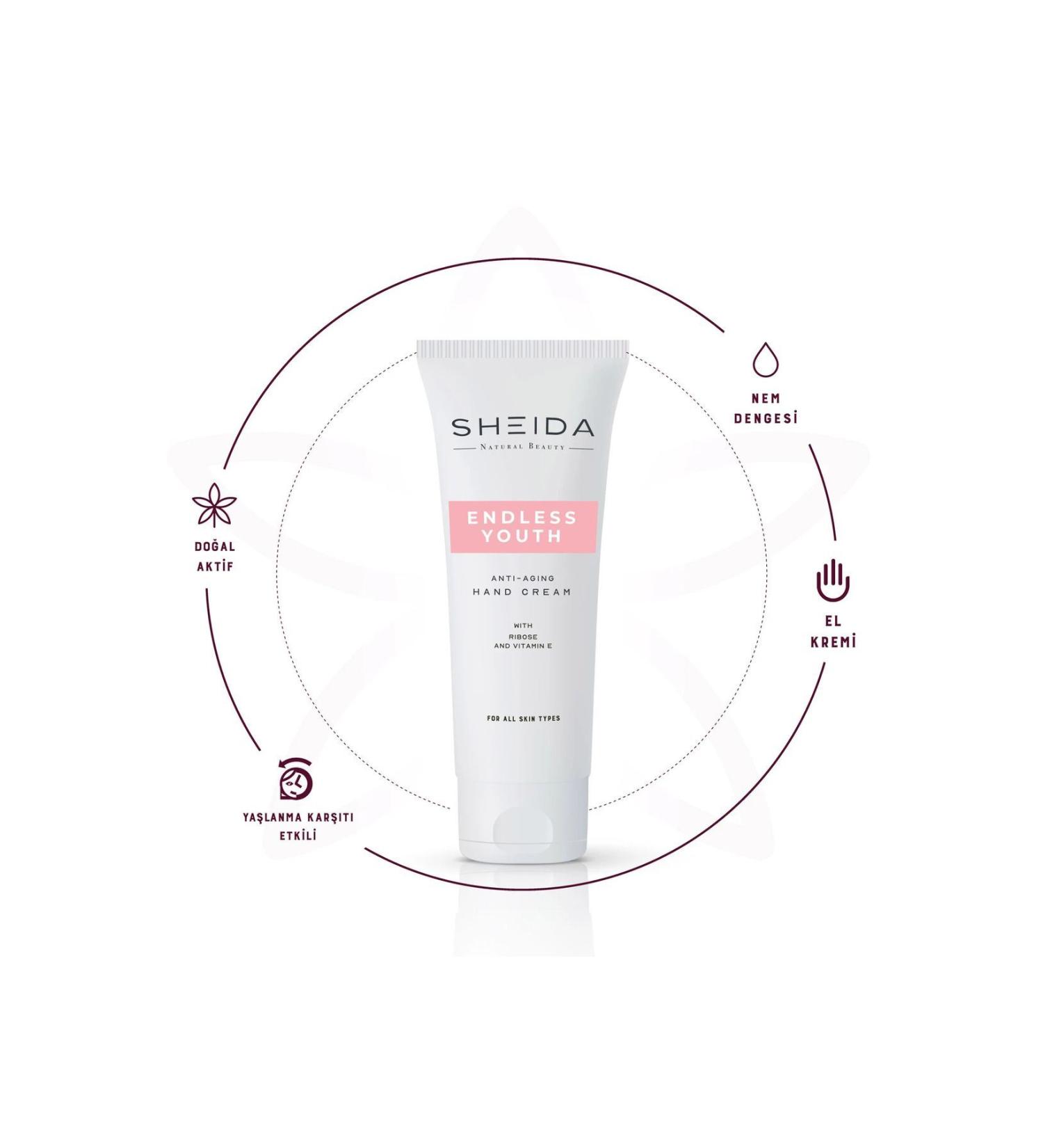 Sheida Endless Youth Anti-Aging Hand Cream 75 ml - Buy Online on GoSupps.com