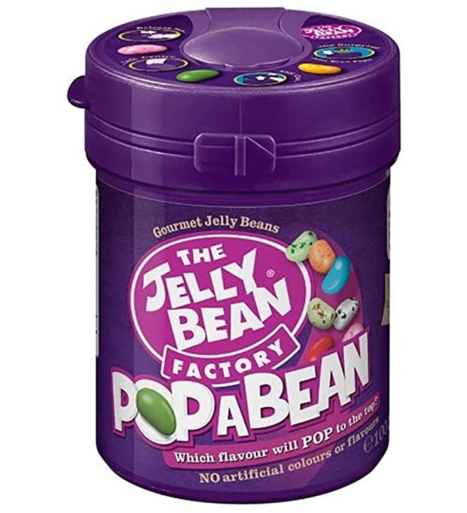 Jelly Belly The Jelly Bean Factory Pop-a-bean Canister - 100g