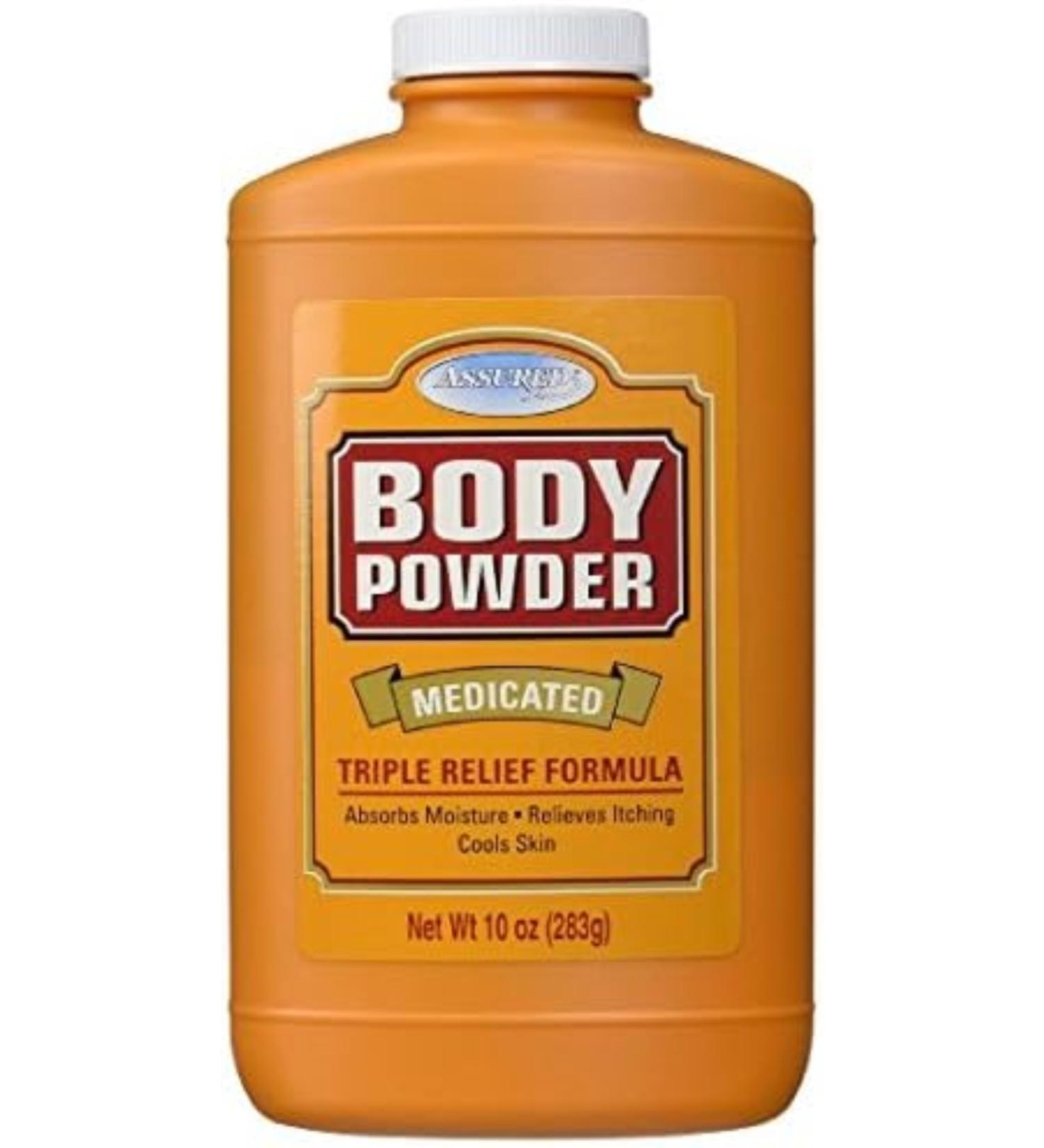 Assured Medicated Body Powder 283 Gr