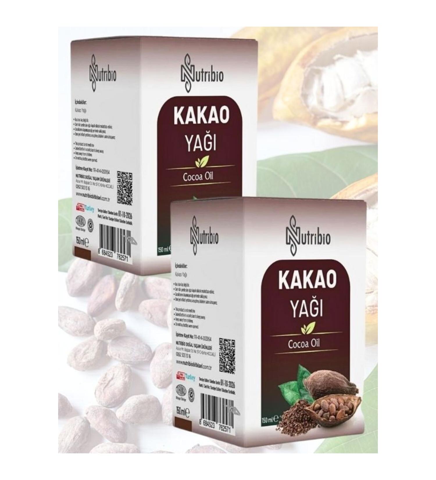 nutribio Cocoa Butter 150 ML 0 Pure 2 PIECES