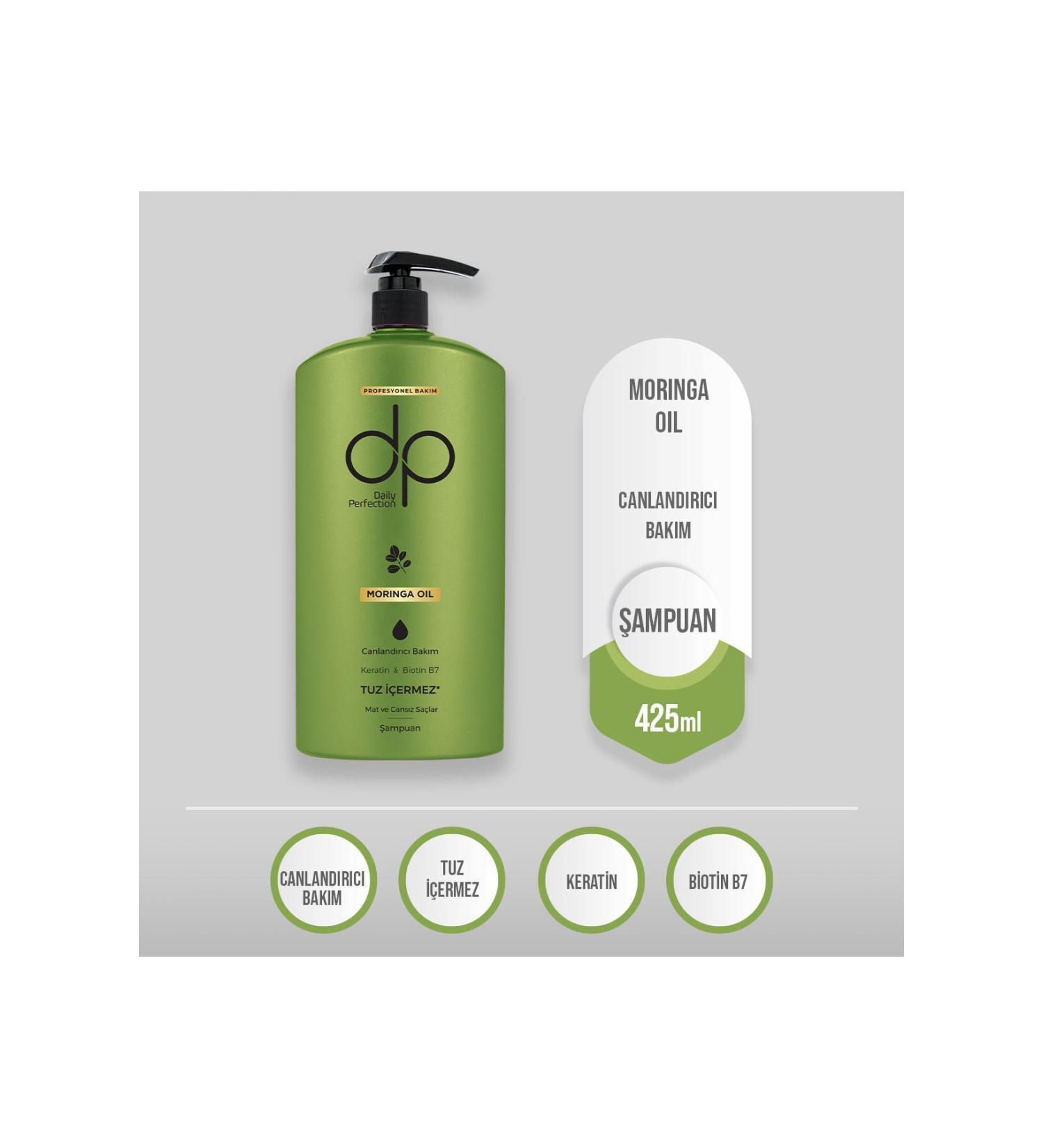 DP Daily Perfectiondp Daily Perfection Moringa Oil Shampoo 425 ml