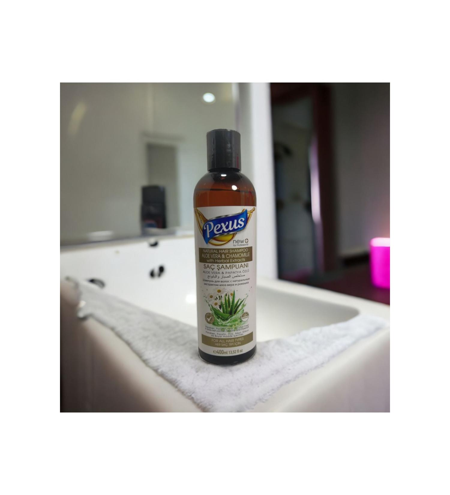 Tex PEXUS ALOE VERA & CHAMOMILE EXTRACT HERBAL CONTENT SHAMPOO 400ML