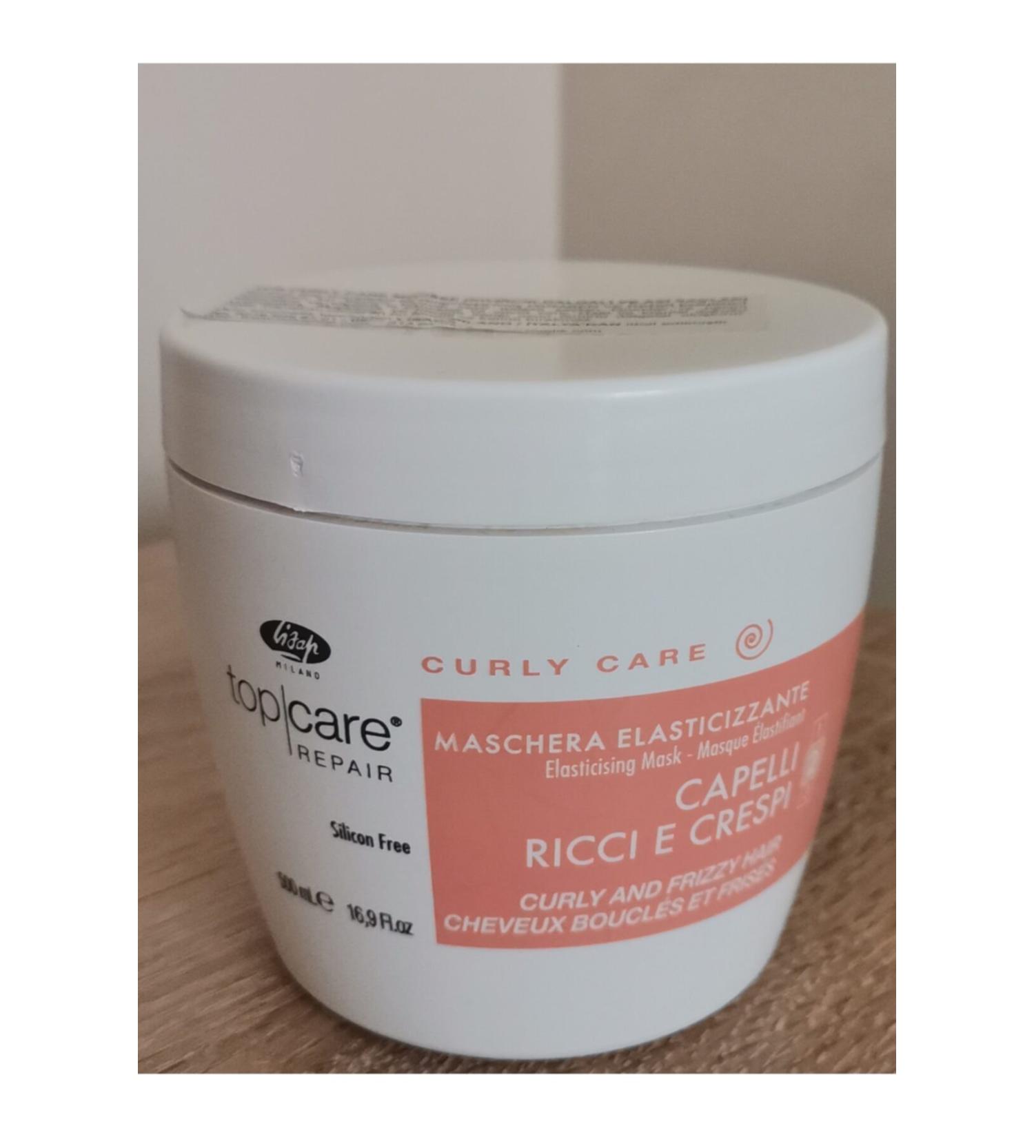 lisap milano Top Care Repair Curly Care Curly Wavy and Unruly Hair Mask 500ml