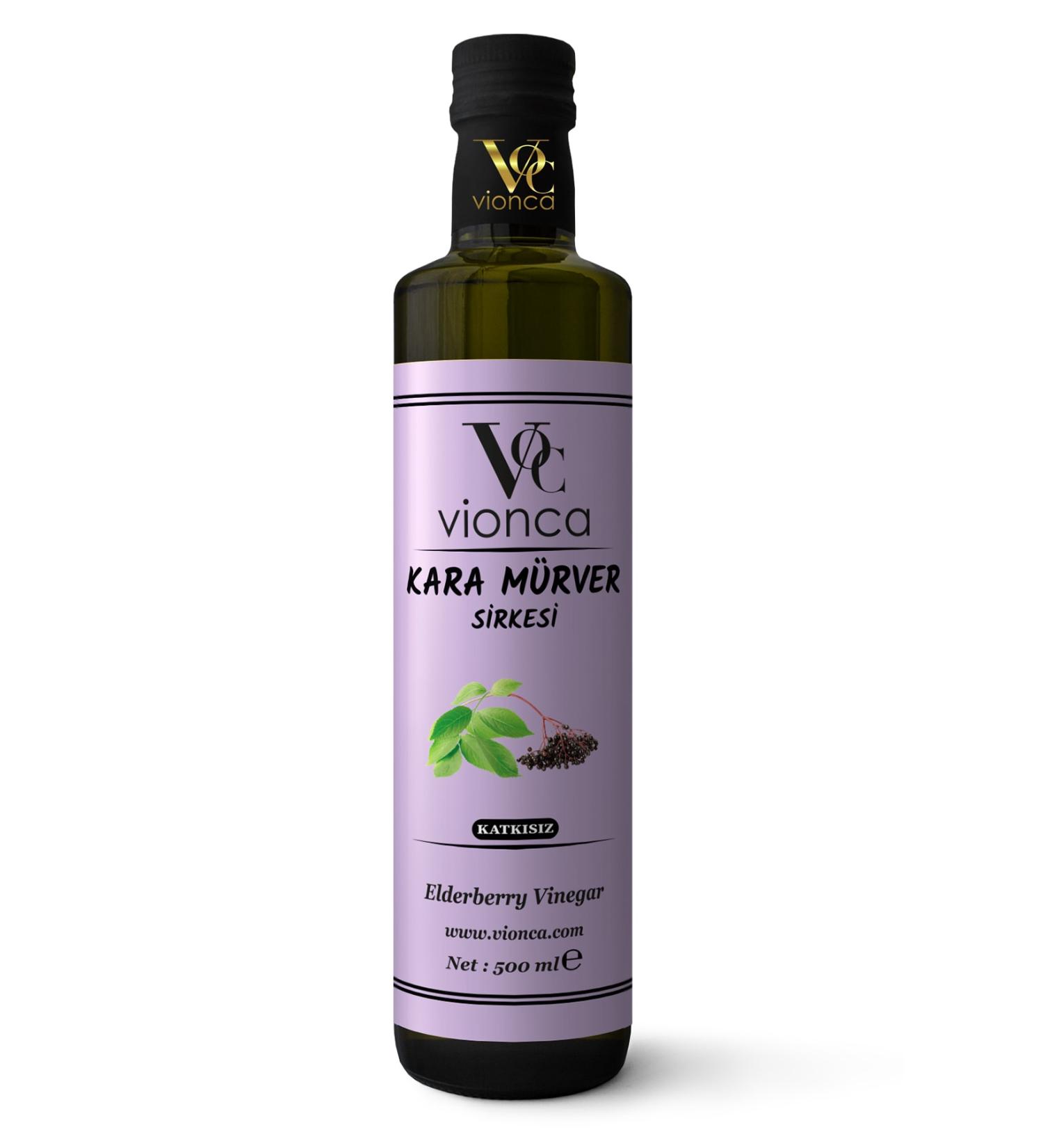 Vionca Black Elderberry Vinegar (500ml)