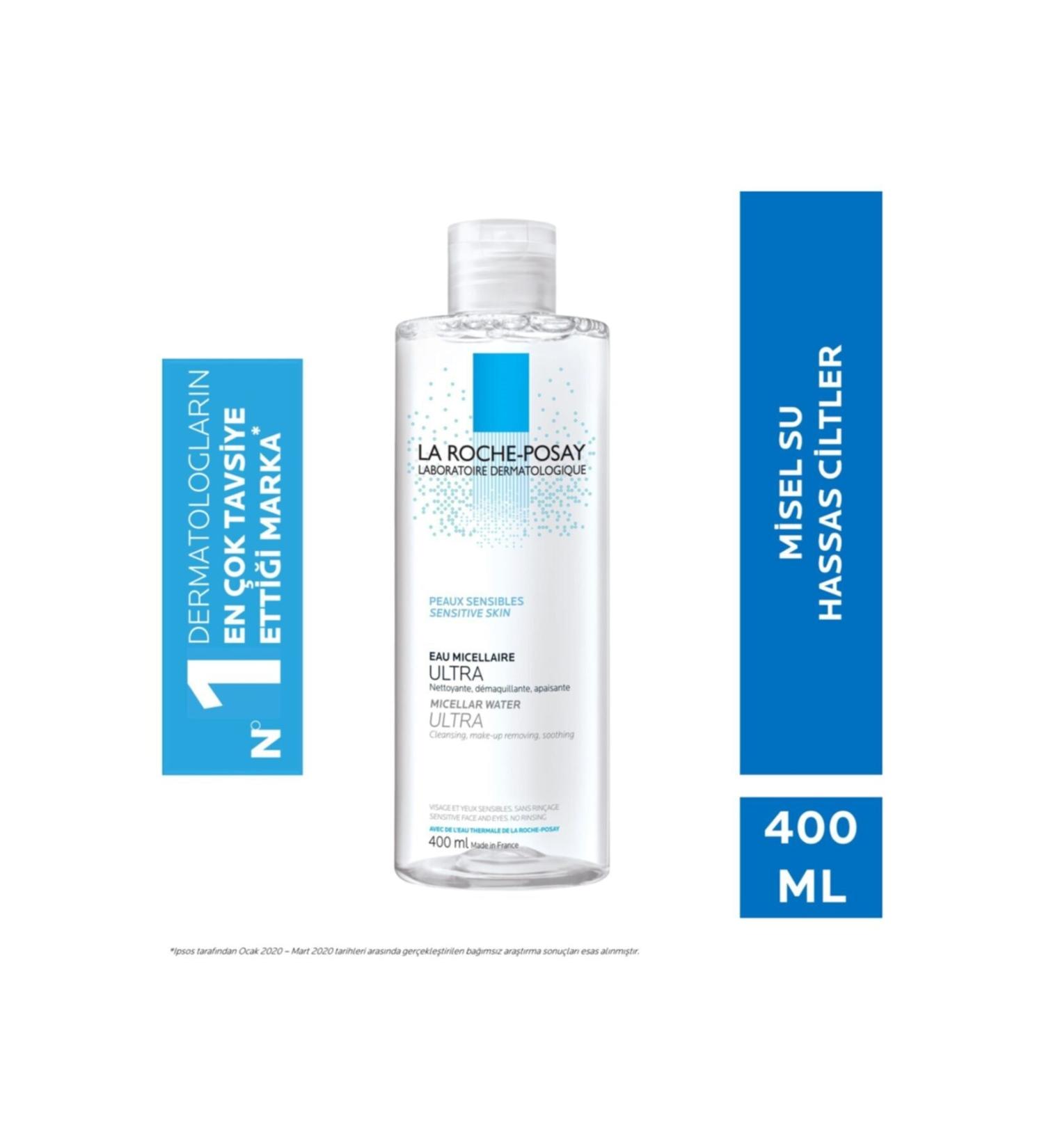 La Roche Posay La Roche-posay Face + Eye + Lip Cleansing Micellar Water Sensitive Skin 400ml