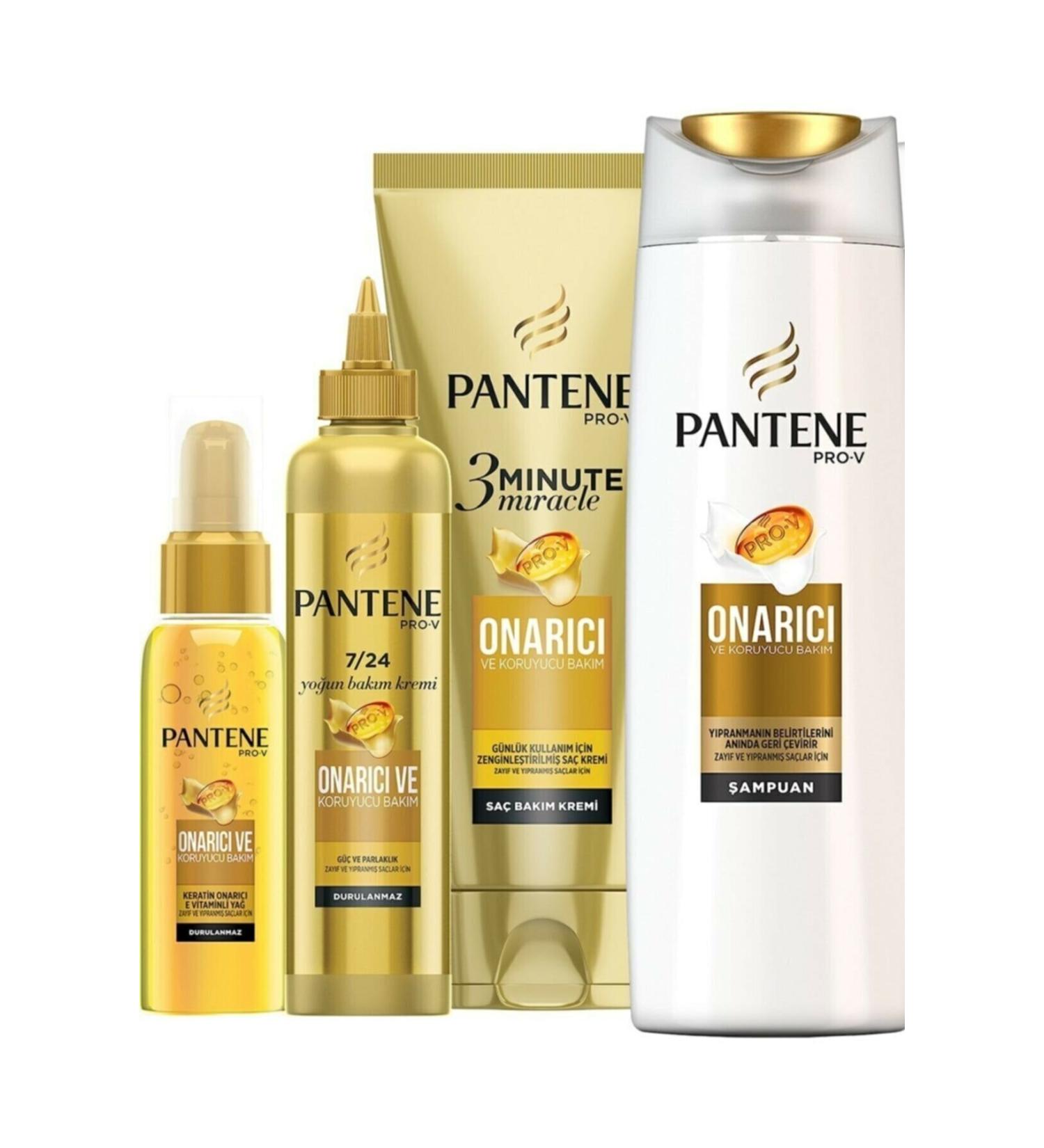 Pantene Pantane Repair Set Repair Shampoo Hair Care Oil Leave-In Conditioner 3 Minute Repair