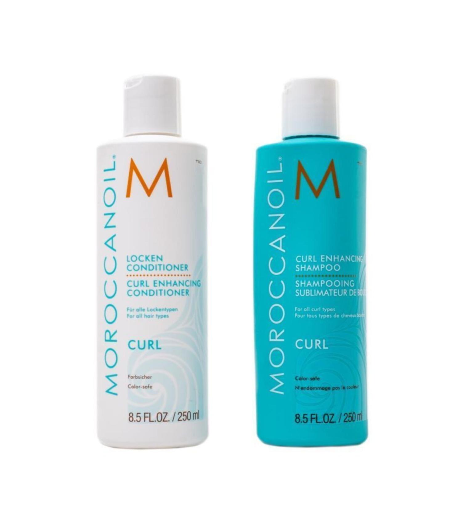 Moroccanoil Curl Enhancing Curl Defining Conditioner 250 ml Curl Shampoo 250 ml