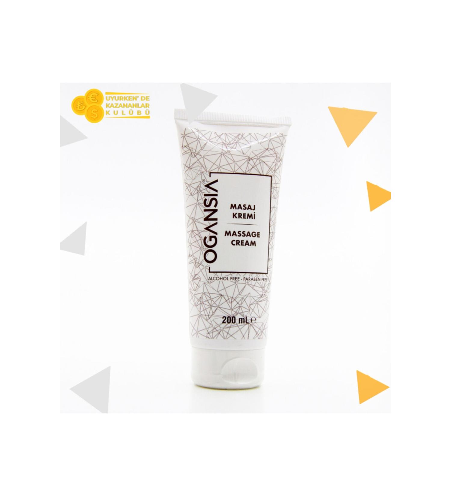 easyso Ogansia Massage Cream Nourishes + Cares Protects the Skin 200ml