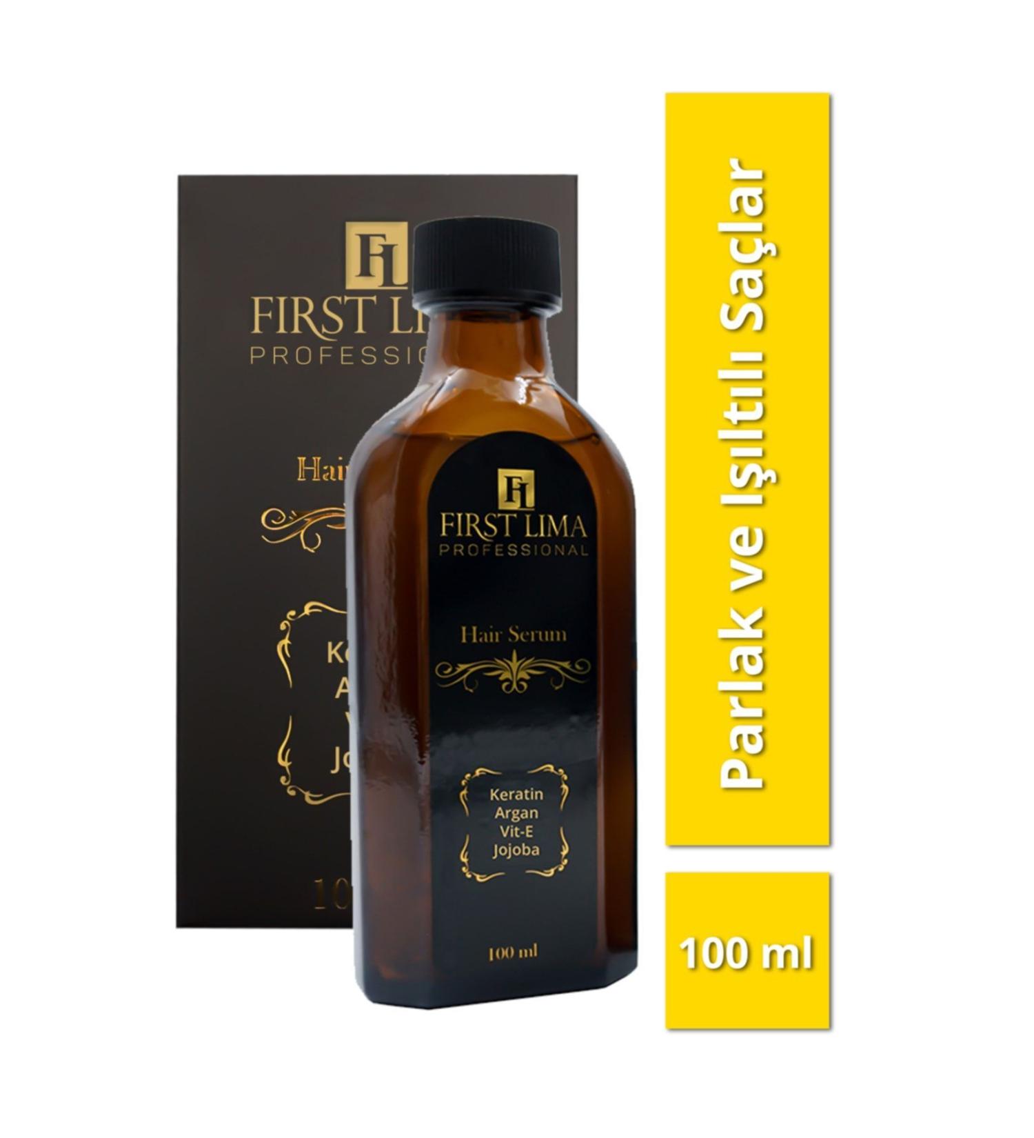 First Lima Professional Herbal Hair Care Serum That Gives Special Shine to Damaged and Electrified Hair 100 ml