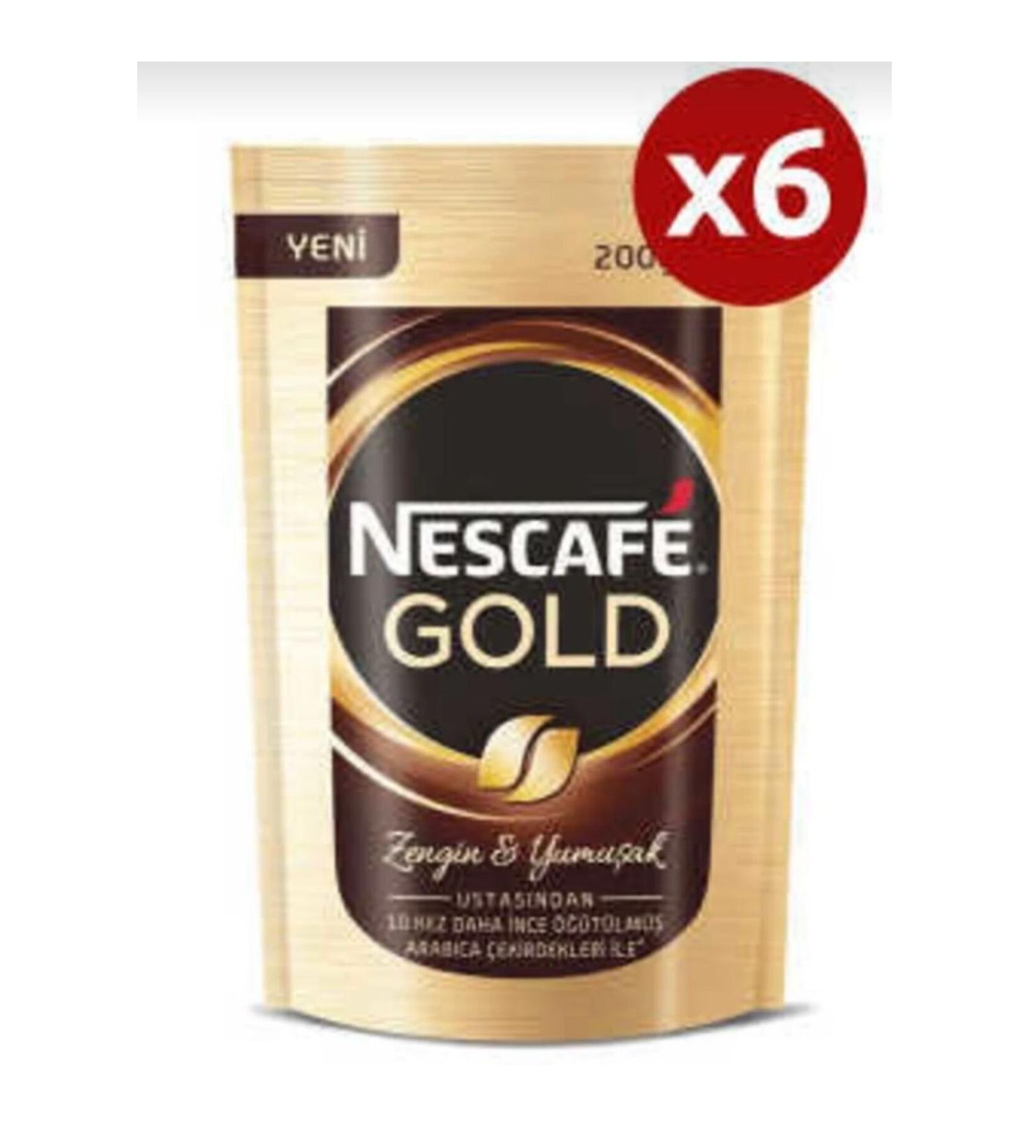 Nescafe Gold Economic Package 200 Gr X 6 Packages