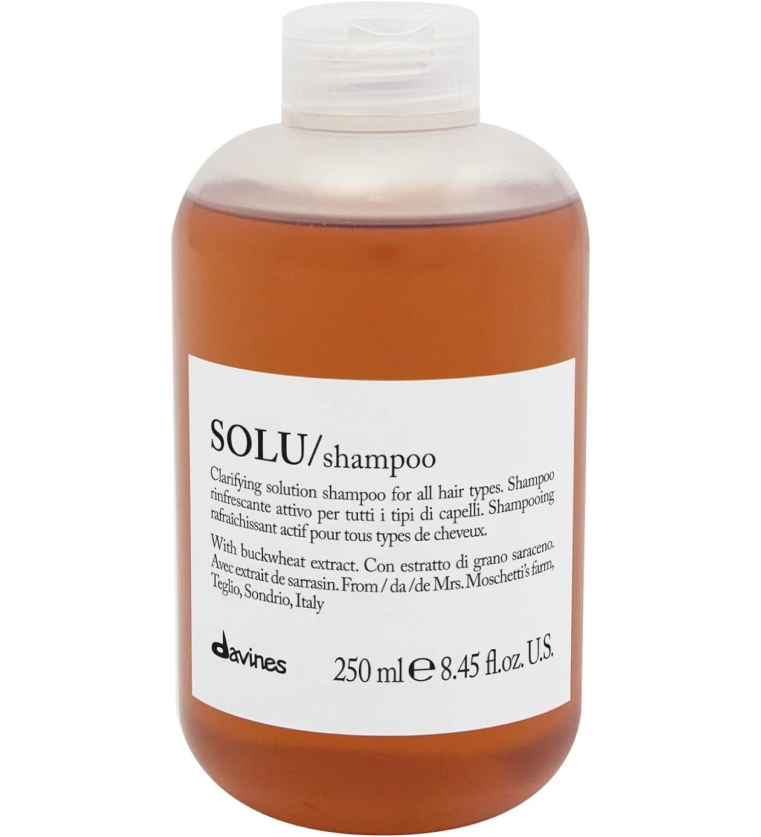 Davines Solu-Daily Care Shampoo for All Damaged Hair 250 ml-CYT99M66G45874451221874554213