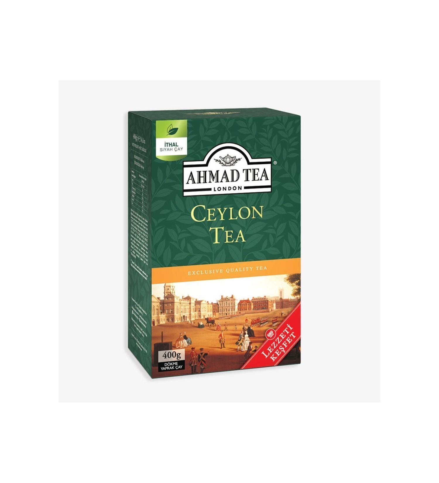 Ahmad Tea Ceylon Tea 400 gr Black Loose Tea - Buy Online on GoSupps.com