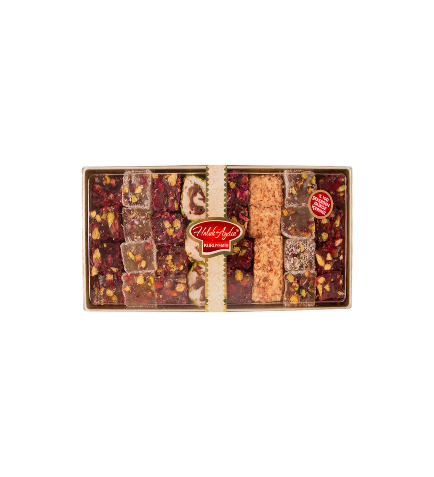 HALUK AYDIN NUTS Haluk Aydin Nuts Gourmet Mixed Turkish Delight 600 gr 1