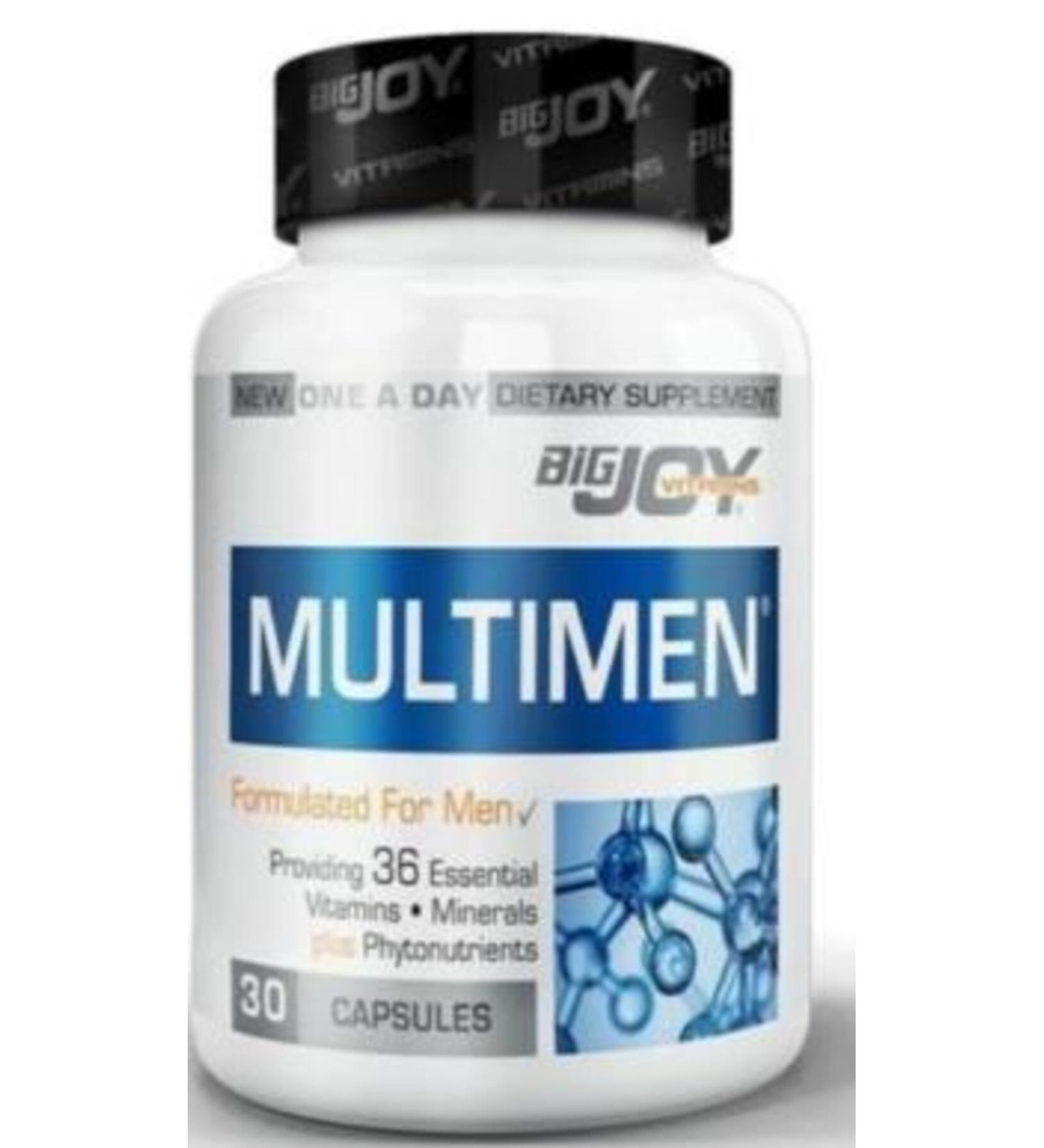 Bigjoy Sports Water Vitamin Multimen Multivit.30 Cap