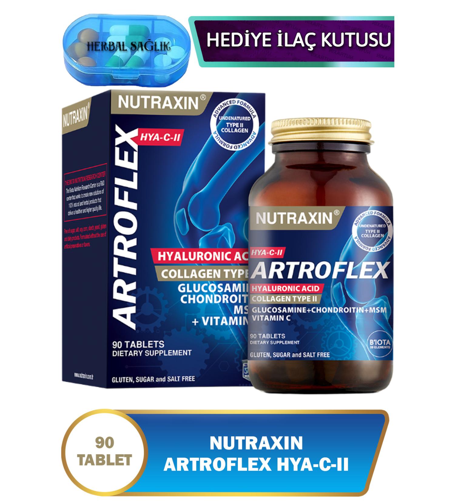 Nutraxin Artroflex Hya-C-II 90 Tablets - Buy Online on GoSupps.com
