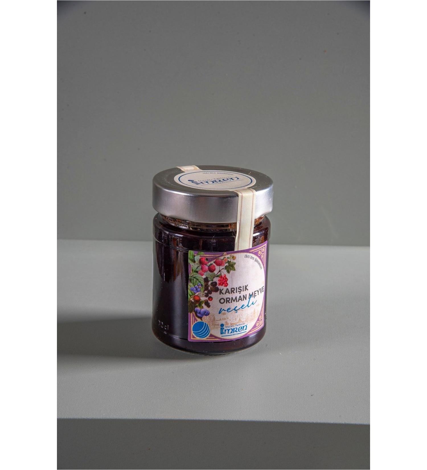 IMREN ALACATI DESSERT & GUM Imren Alacati Sugar-Free Mixed Forest Jam 320gr