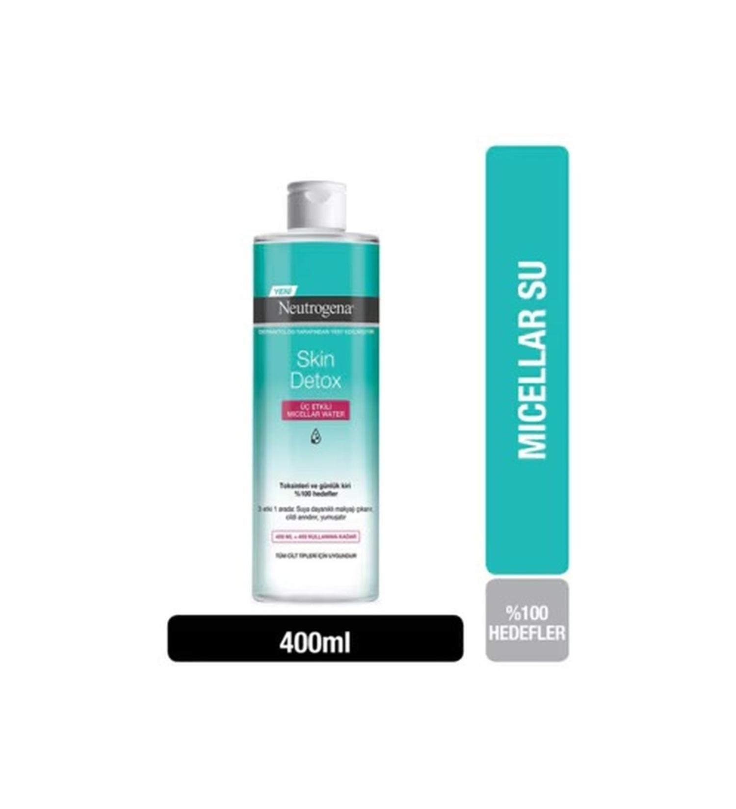 Neutrogena Skin Detox 3 Effect Micellar Water 400 ml