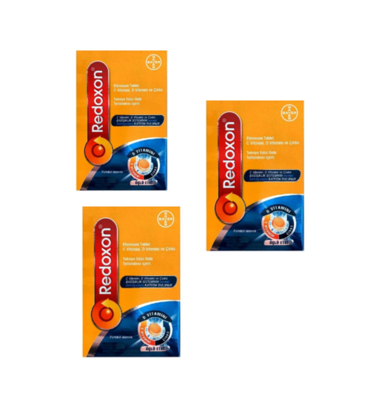 Redoxon Triple Effect 30 Effervescent Tablets 3 Pieces
