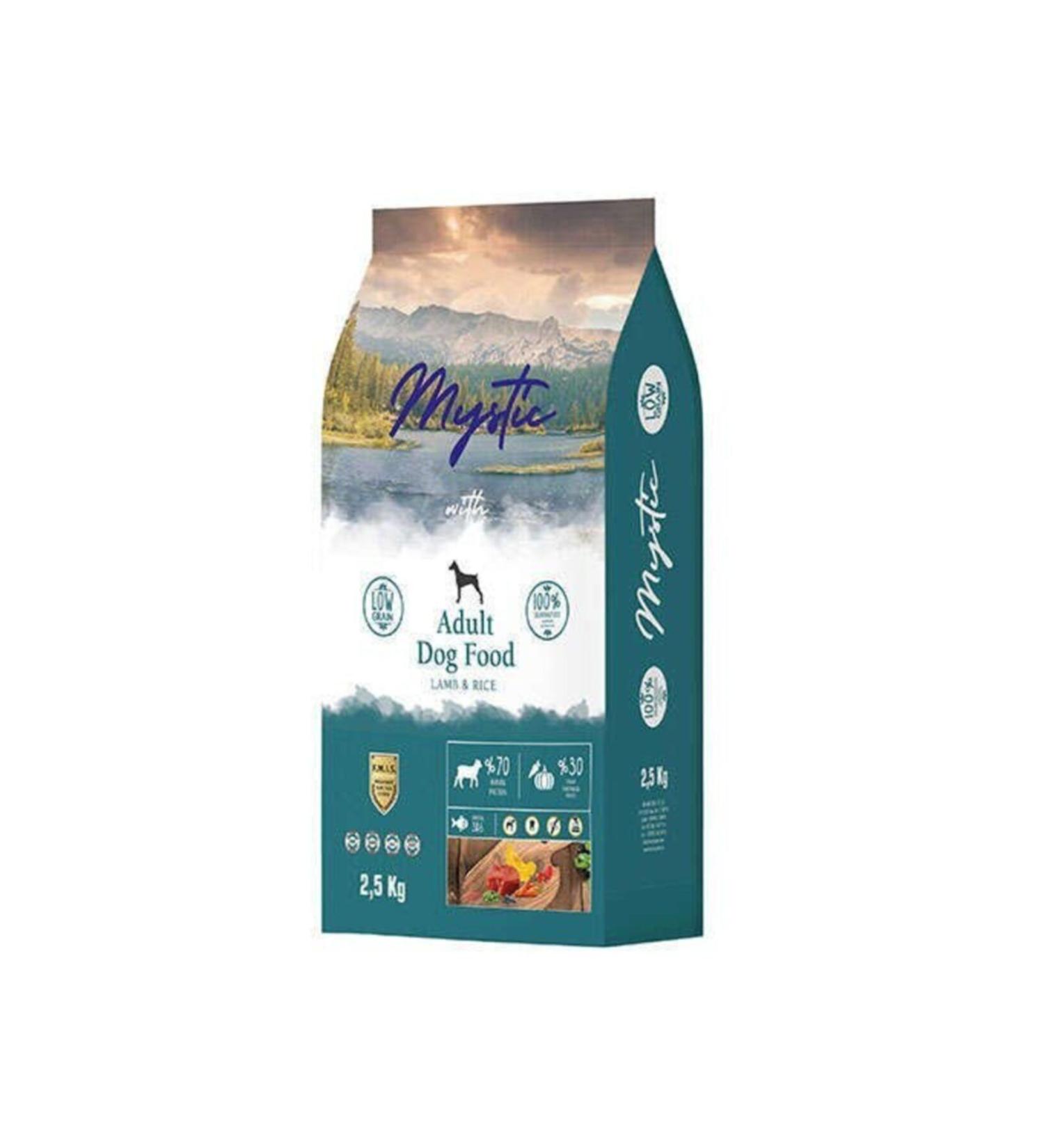 Mystic Low Grain Lamb Adult Dog Food 2.5 Kg