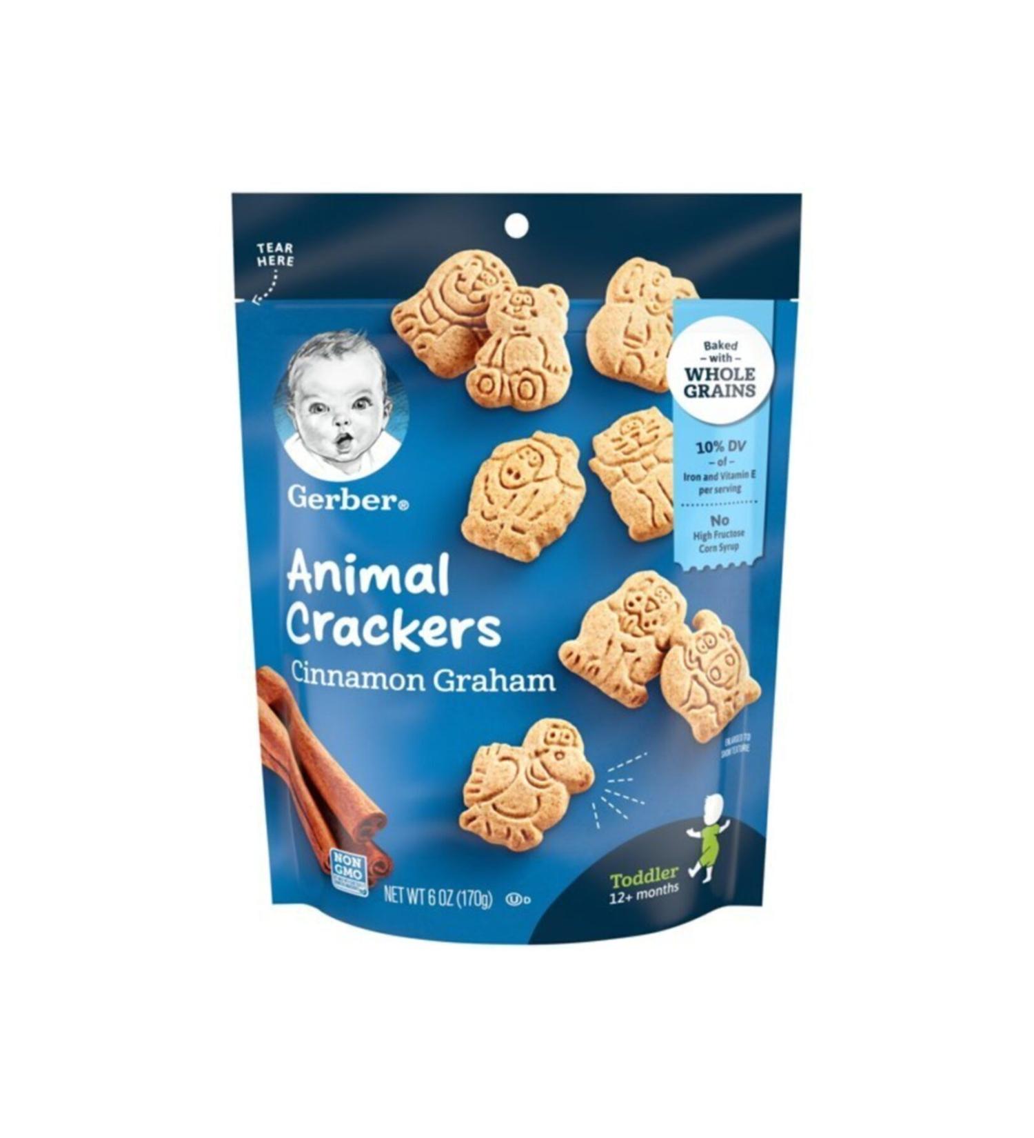 Gerber Animal Crackers Biscuits 170 Gr.