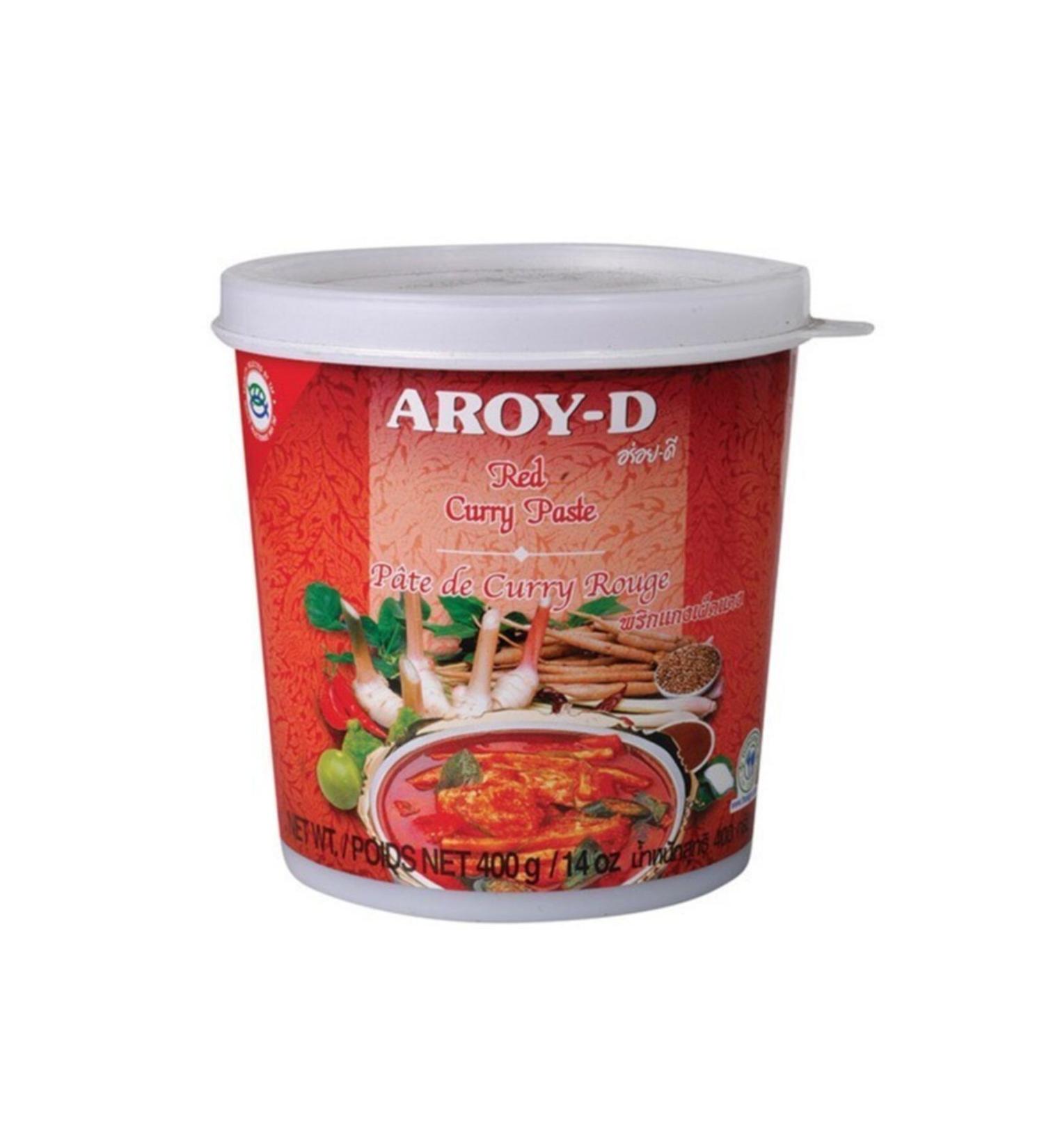 Aroy D Aroy-d Red Curry Paste 400 gr - Buy Online on GoSupps.com