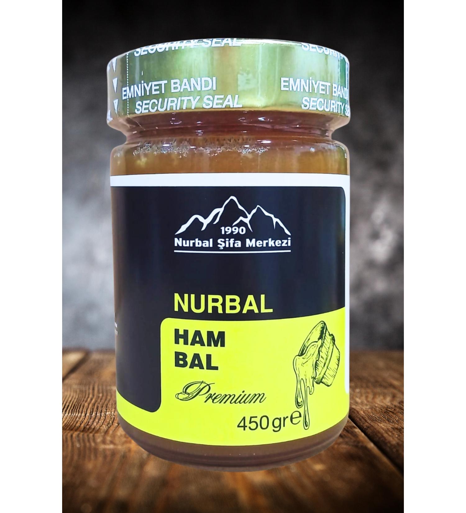 Nurbal Healing Center Raw Honey 450 Gr