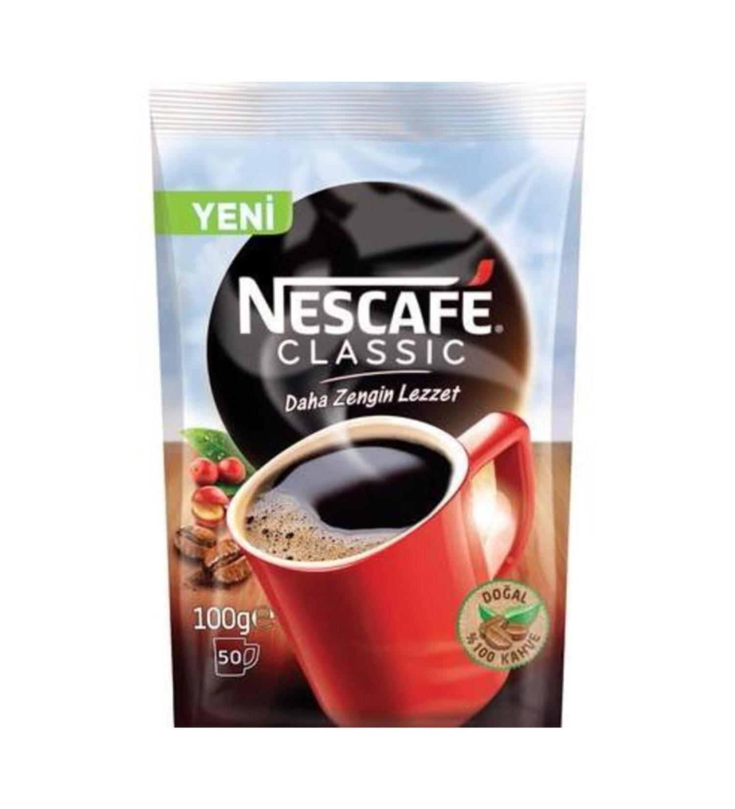 Nestle Nescafe Classic Coffee 100 Grams Rich Taste