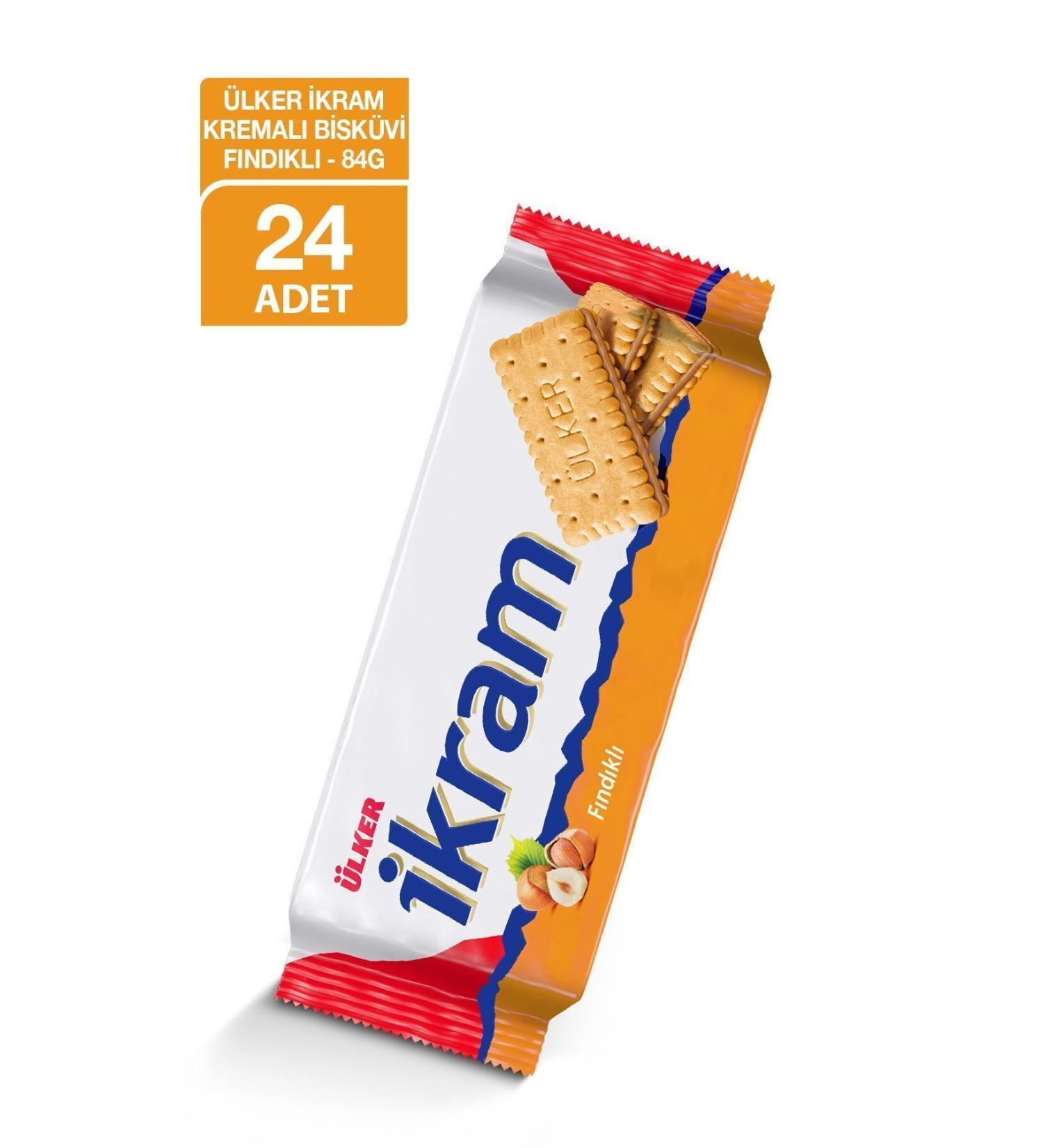 lker Ikram Creamy Hazelnut 84 Gr X 24 Pieces