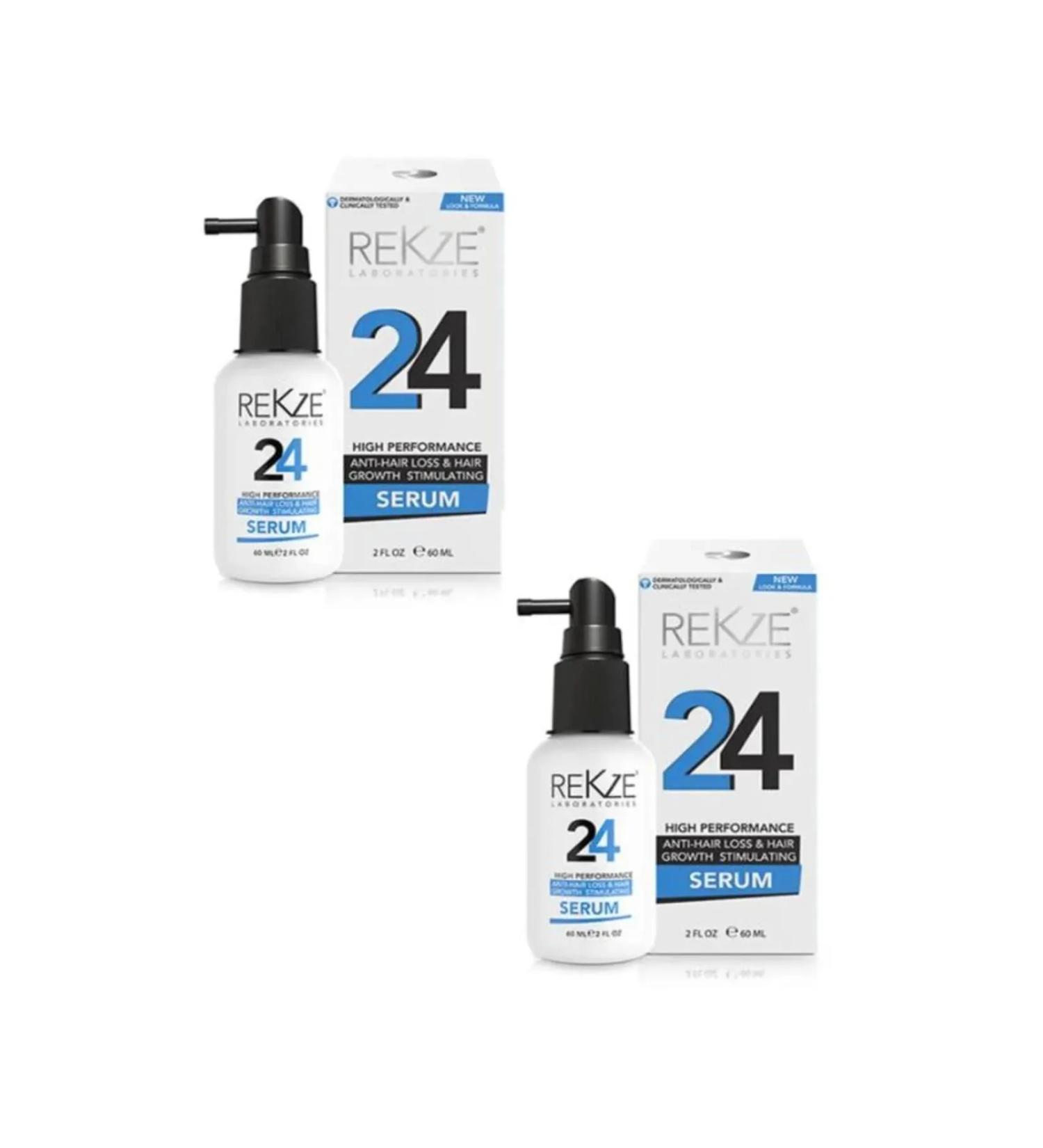 Rekze 24 Hair Nourishing Repair Serum 60 ML 2 Pieces