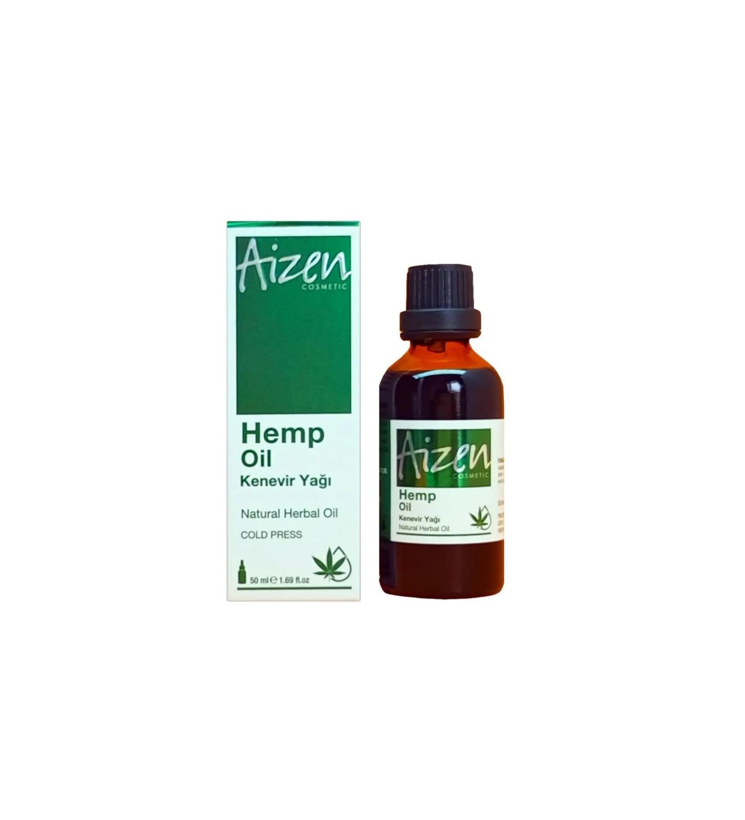 AIZEN COSMETIC Hemp Oil - Hemp Oil 50 ml 1.69 fl.oz