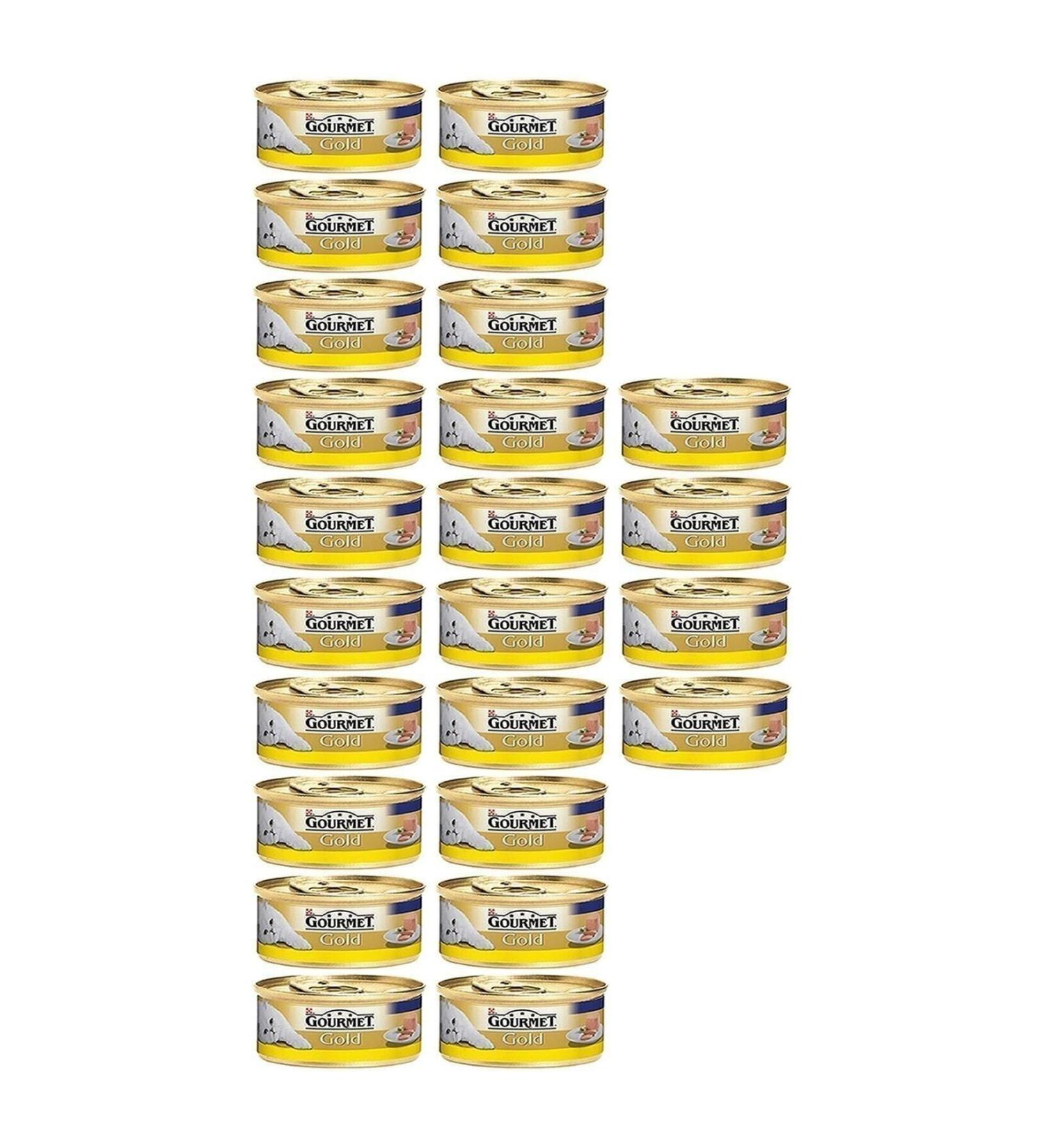 Gourmet Gold Minced Chicken Cat Canned Food 85 gr X 24 Pcs Advantageous Package