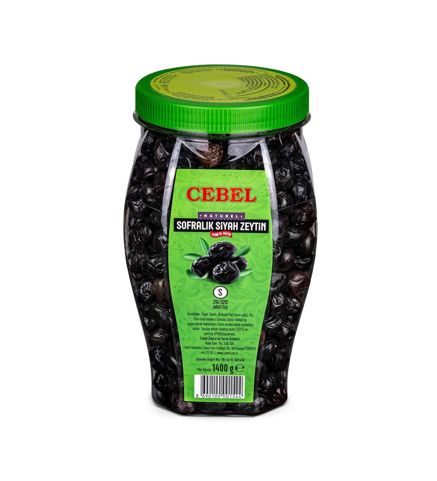 Cebel Black Olive S 291-320 Caliber 1400 gr Pet