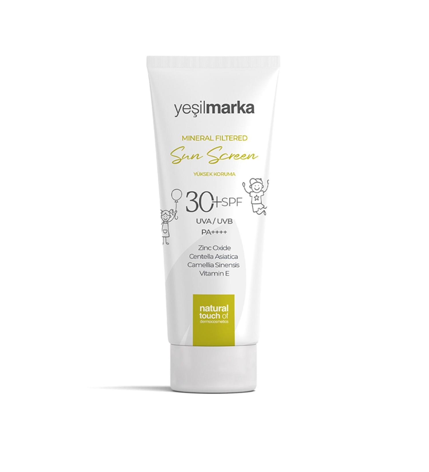 ye ilmarka Natural Face Sunscreen - Baby Child Adult Sunscreen - Face and Body Sunscreen 50ml - Buy Online on GoSupps.com