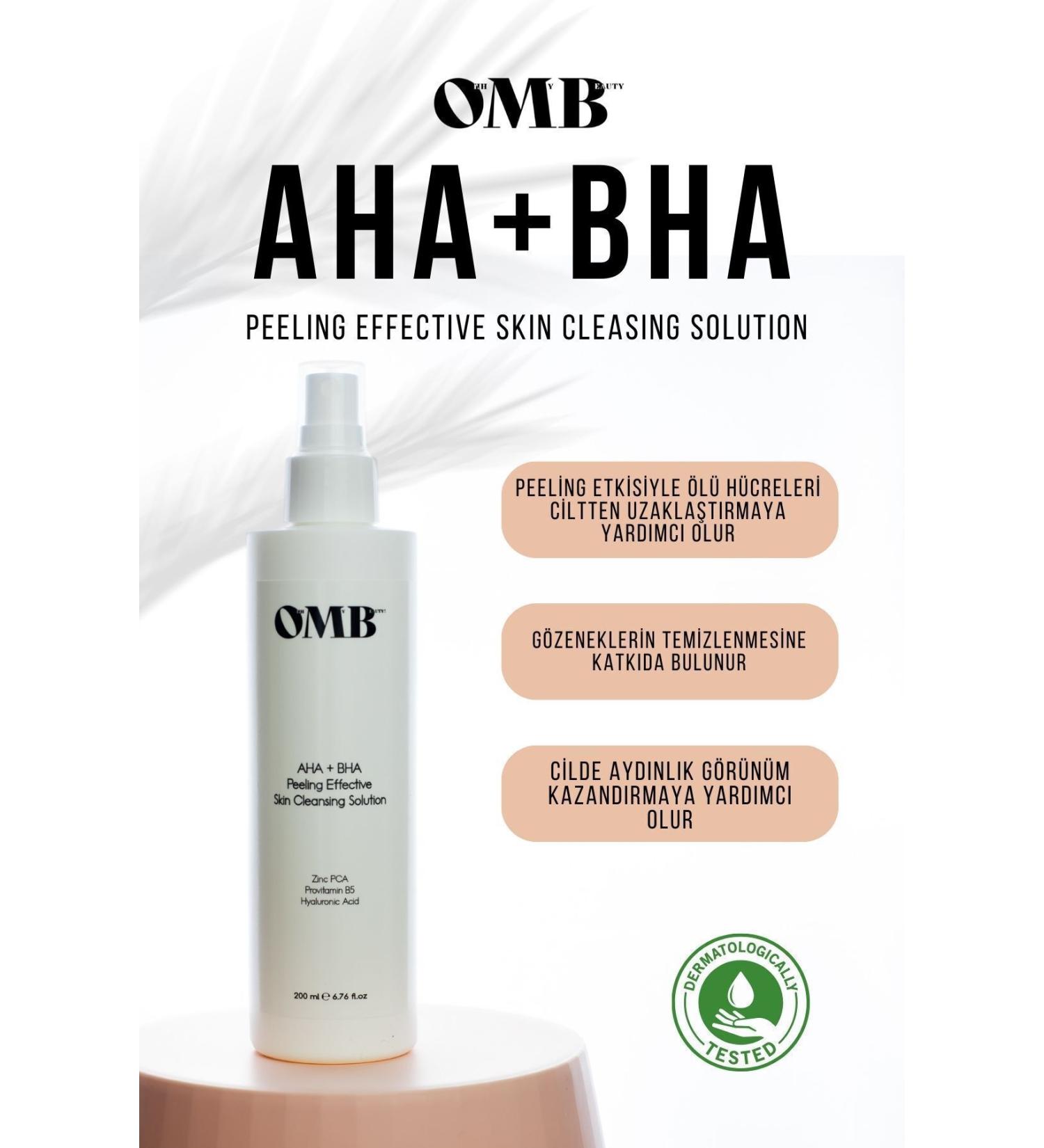 Ohh My Beauty Aha Bha Peeling Effective Skin Cleansing Solution - Buy Online on GoSupps.com
