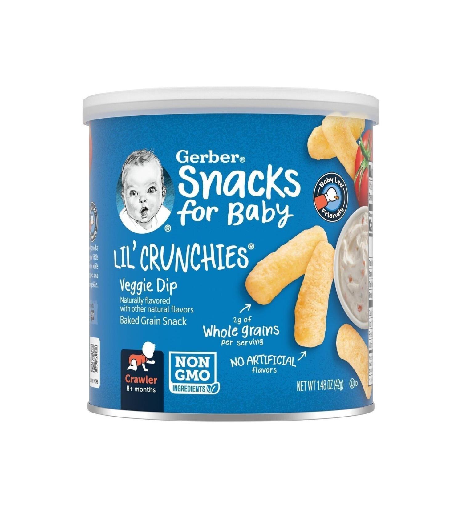 Gerber Lil Crunchies Veggie Dip 42 Gr.