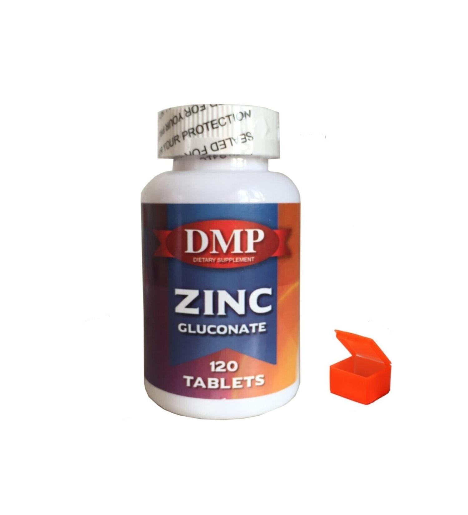 DMP Zinc Zinc Gluconate 120 Tablets - Buy Online on GoSupps.com