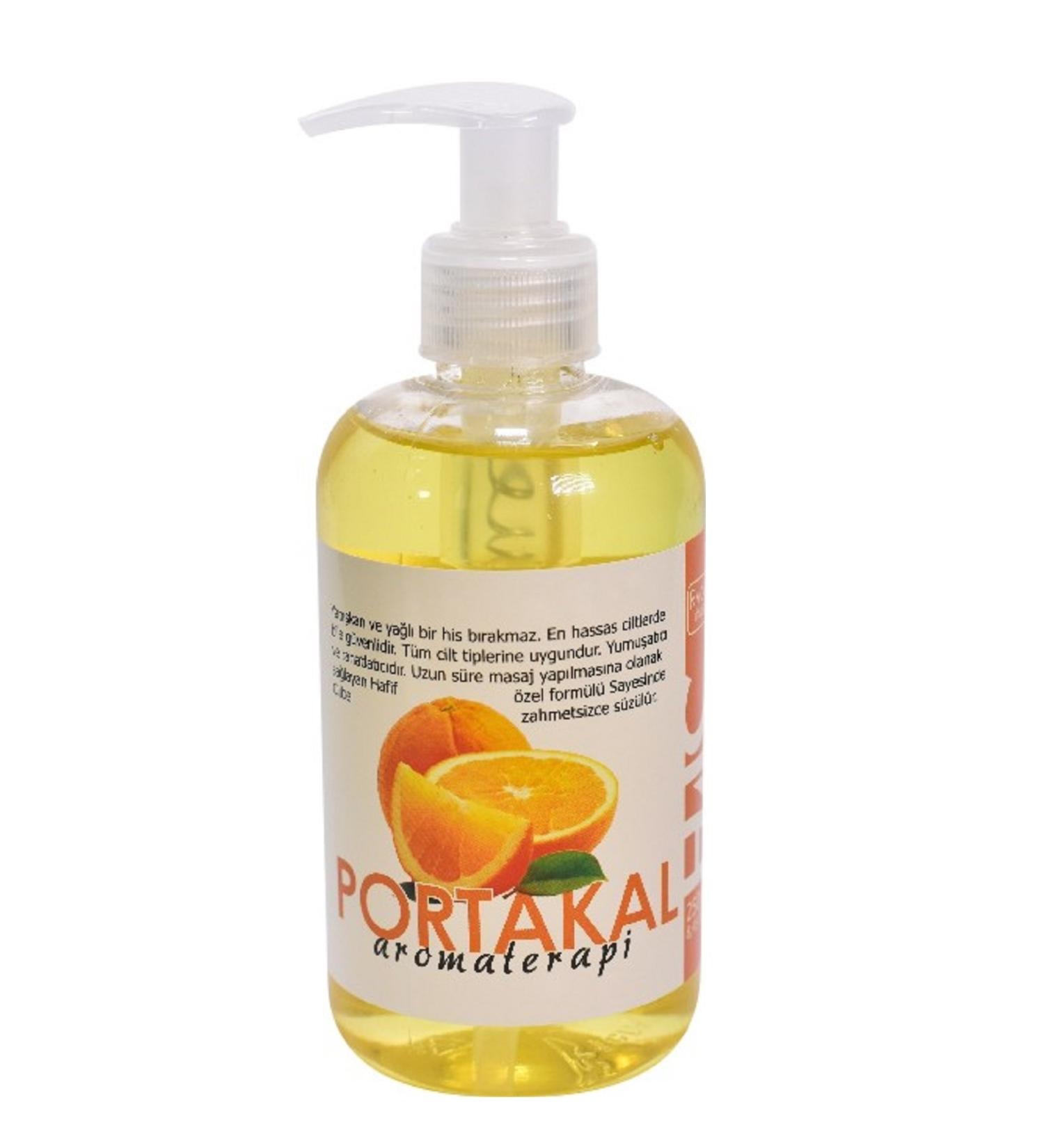 Ryoto ORANGE AROMATHERAPY MASSAGE OIL 250 ML.