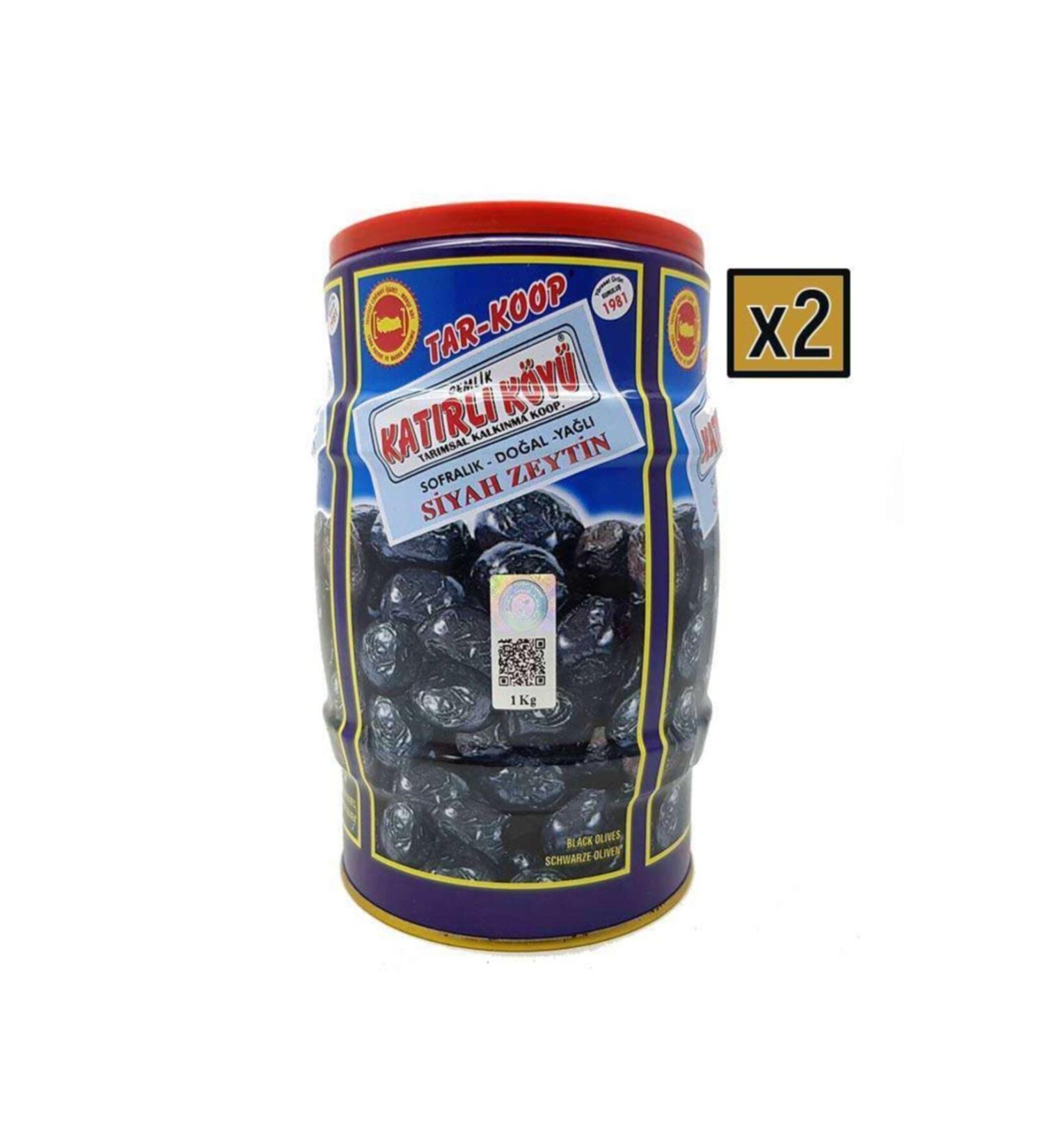 Kat rl Olive Gemlik Kat rl Village Black Olive 2 Kg - Buy Online on GoSupps.com