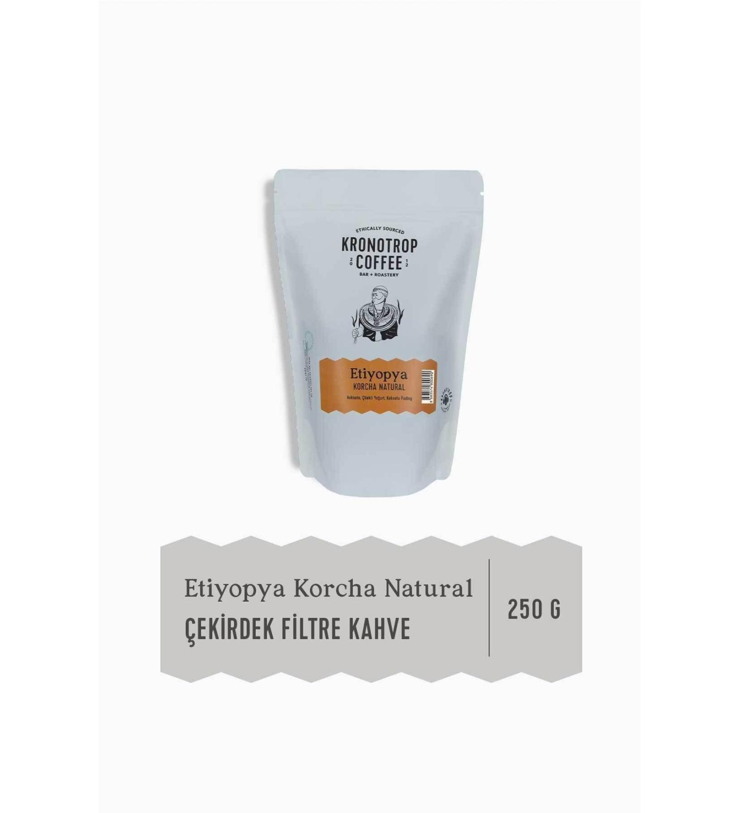Kronotrop Ethiopia Korcha Filter Coffee Medium Flavor 250 G - Buy Online on GoSupps.com