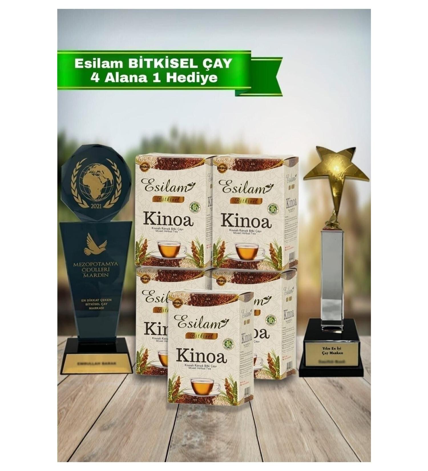 ES LAM Quinoa Herbal Slimming5 Supportive Tea Set of 5