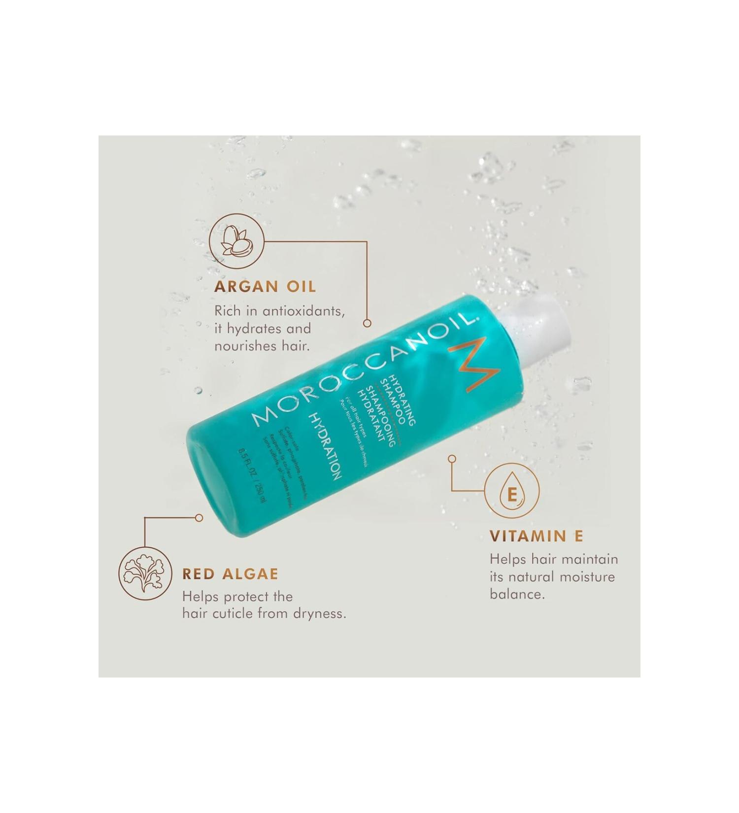 Moroccanoil Hydrating Moisture Balancing Shampoo with Glycerin HYDRATION 8.5 fl.oz. 21BEAUTYSECRETS