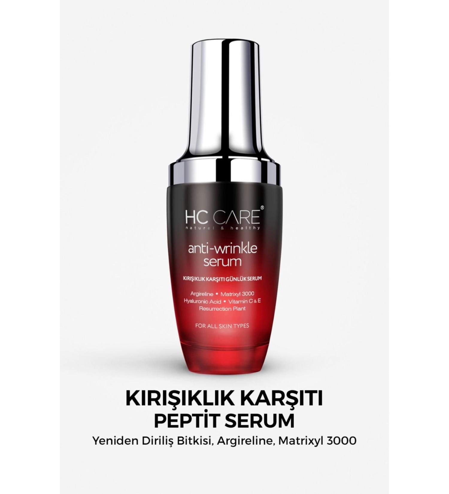 HC Care Anti-Wrinkle - Argireline Peptide Complex Serum - 30 Ml. - Buy Online on GoSupps.com