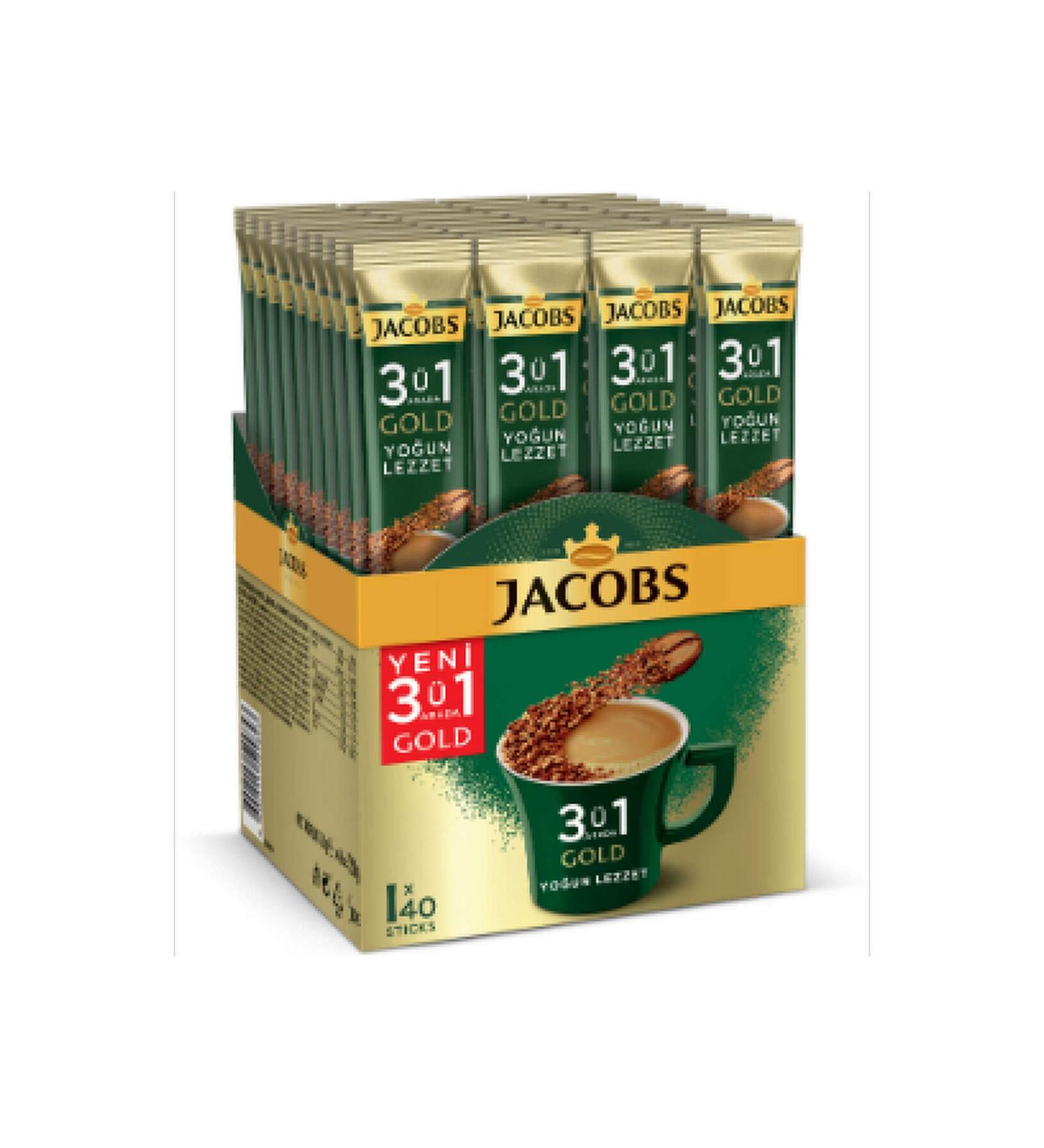 Jacobs - COFFEE 3 IN 1 INTENSIVE (40 X 18 GR) JACOBS 478123