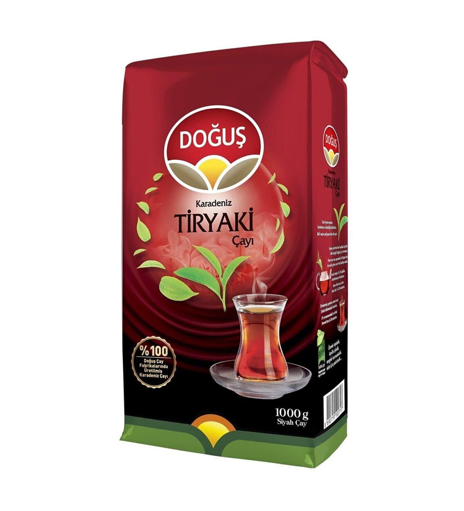 Dogus Black Sea Tiryaki Tea 1 Kg Tiryaki Tea