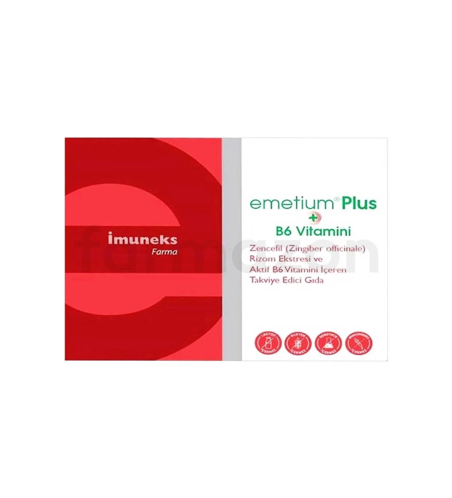 Imuneks emetium plus 20 tablets